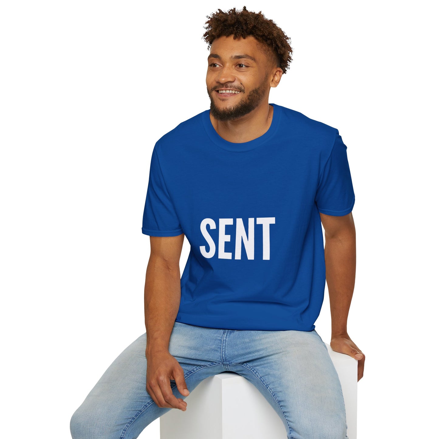 Sent - Unisex T-Shirt - Casual, Funny Gift, Minimalist Fashion, Birthday Present, Everyday Wear, Graphic Tee