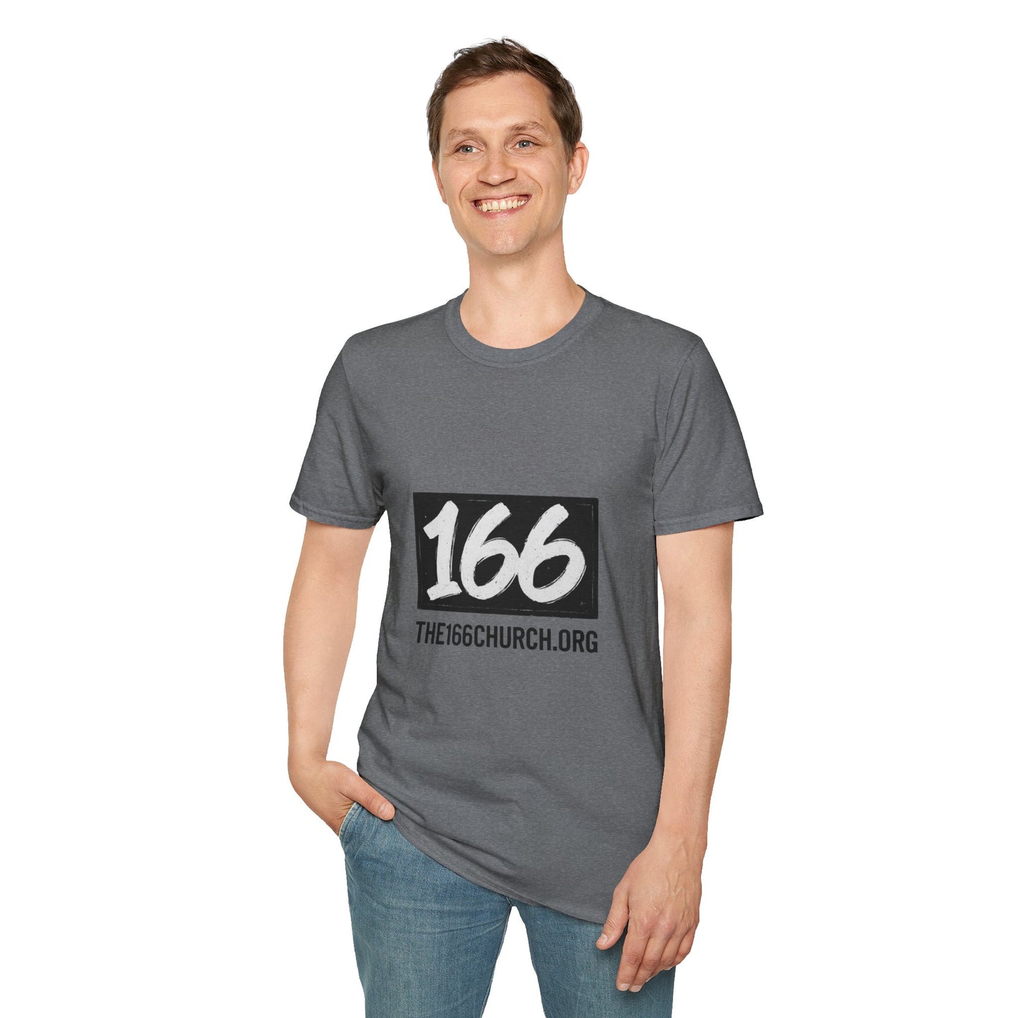 Church Community Unisex Softstyle T-Shirt, Religious Apparel, Spiritual Gift, Casual Look, Faith-Based Clothing