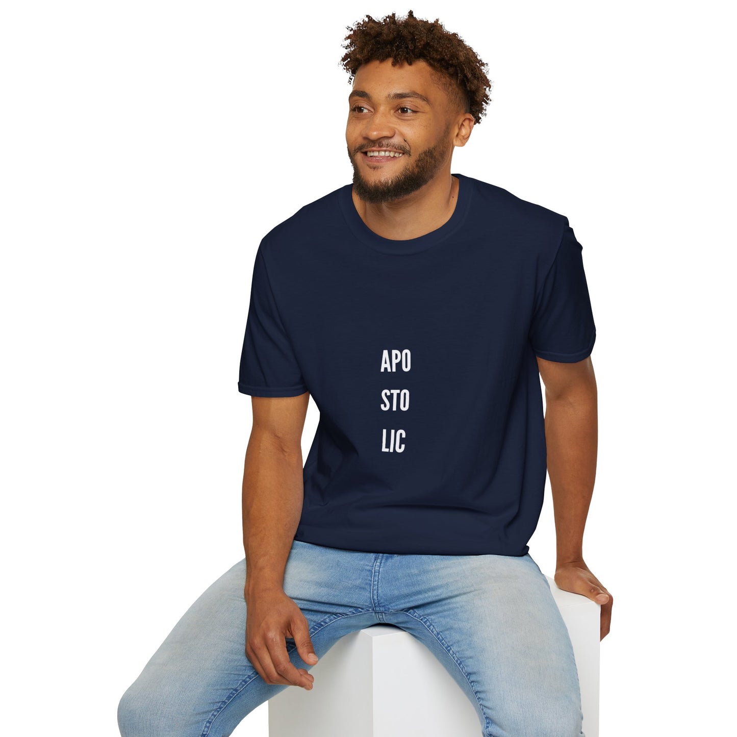 Unisex Statement T-Shirt: Apostolic Vibes, Casual Wear, Gift for Teens, Church Events, Everyday Comfort