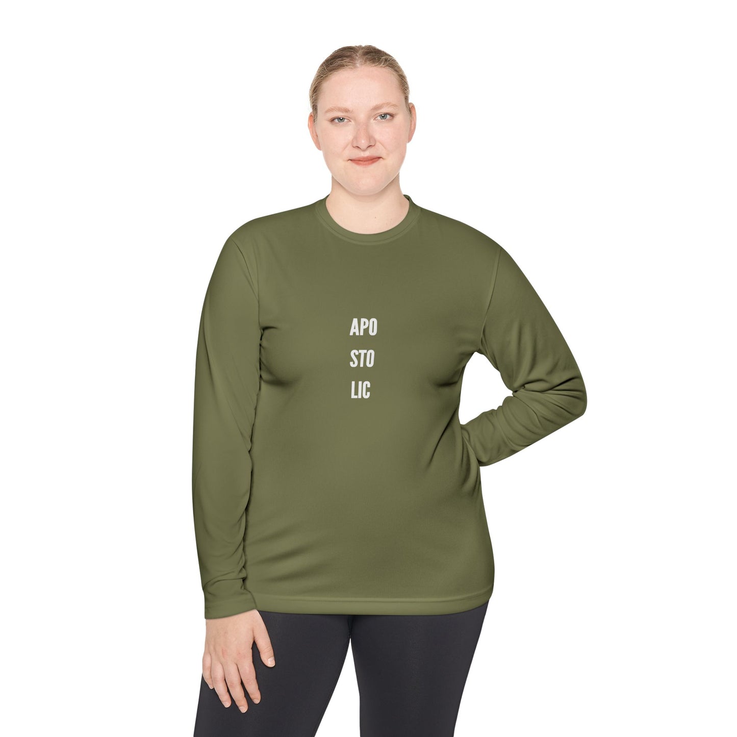 Unisex Lightweight Long Sleeve Tee with Trendy Text, Casual Top, Everyday Wear, Gift for Friends, Perfect for Layering