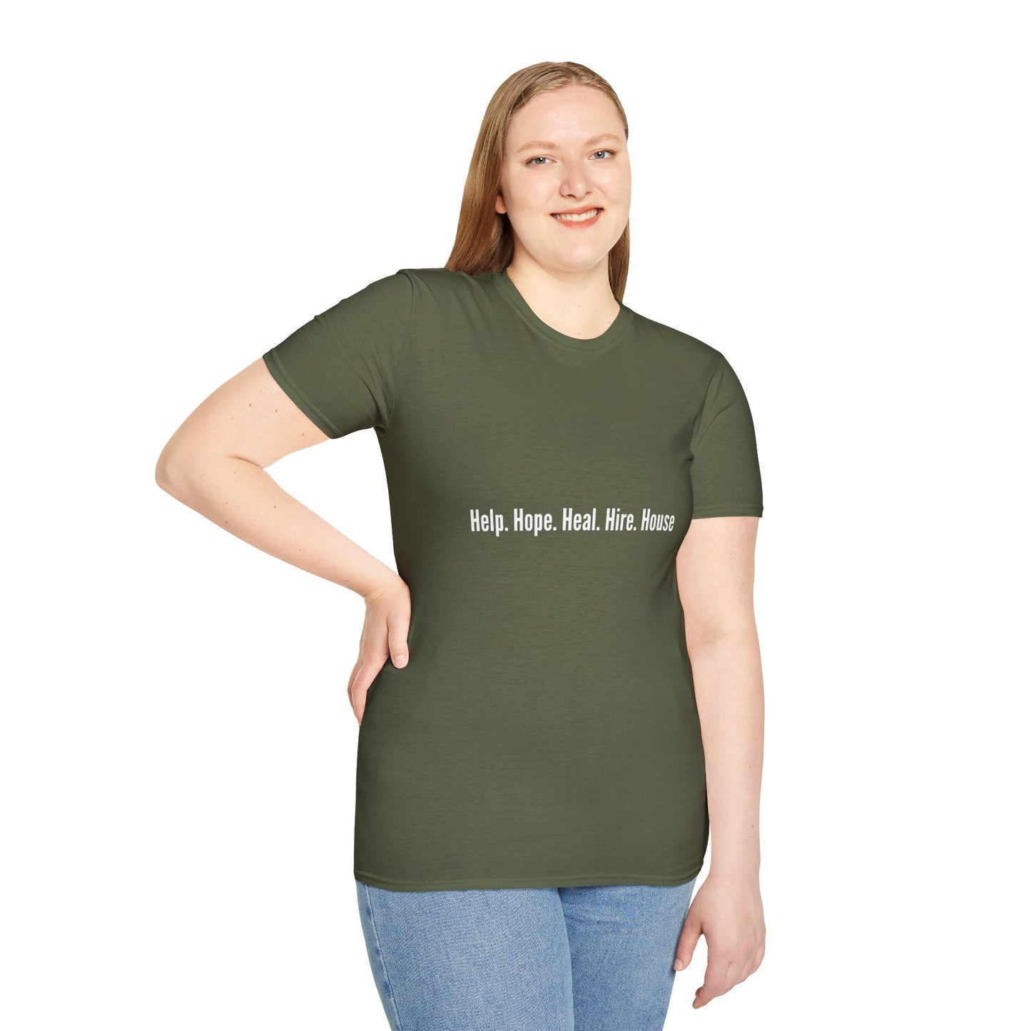 Empowering Message T-Shirt, Motivational Tee, Casual Wear, Gift for Advocates, Everyday Comfortwear