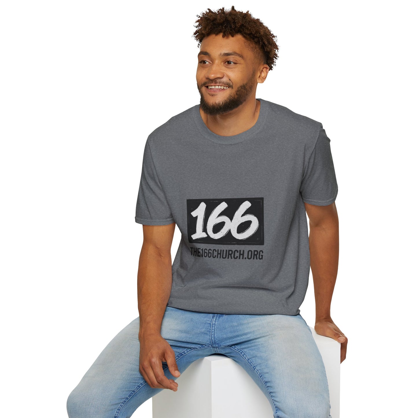 Church Community Unisex Softstyle T-Shirt, Religious Apparel, Spiritual Gift, Casual Look, Faith-Based Clothing