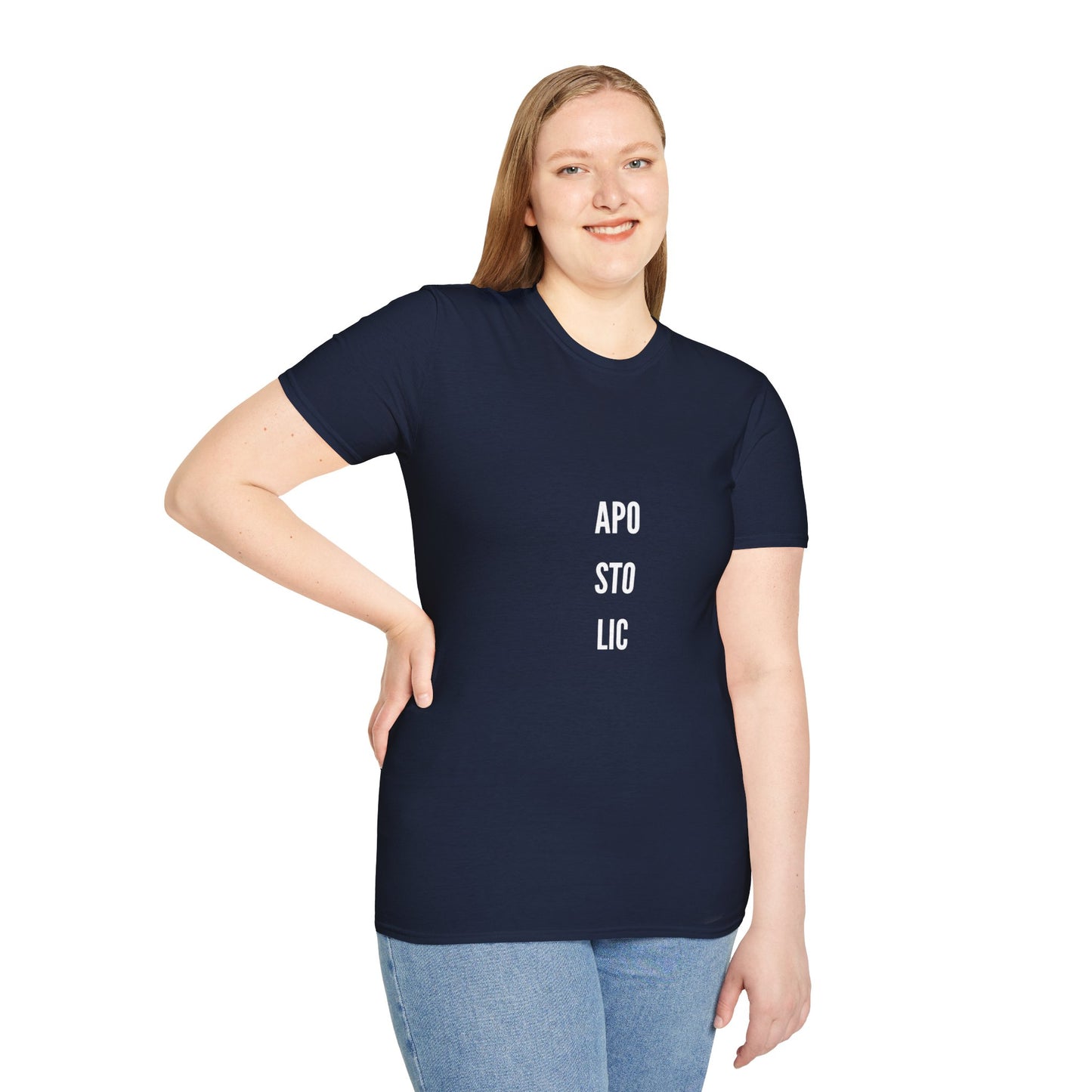 Unisex Statement T-Shirt: Apostolic Vibes, Casual Wear, Gift for Teens, Church Events, Everyday Comfort