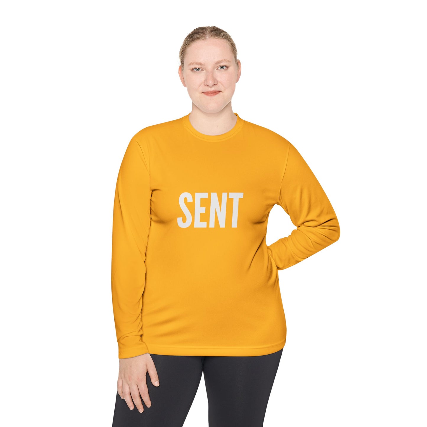 Sent Unisex Lightweight Long Sleeve Tee | Casual Wear for Everyday, Gift for Him/Her, Spring/Fall Fashion, Comfy Weekend Attire