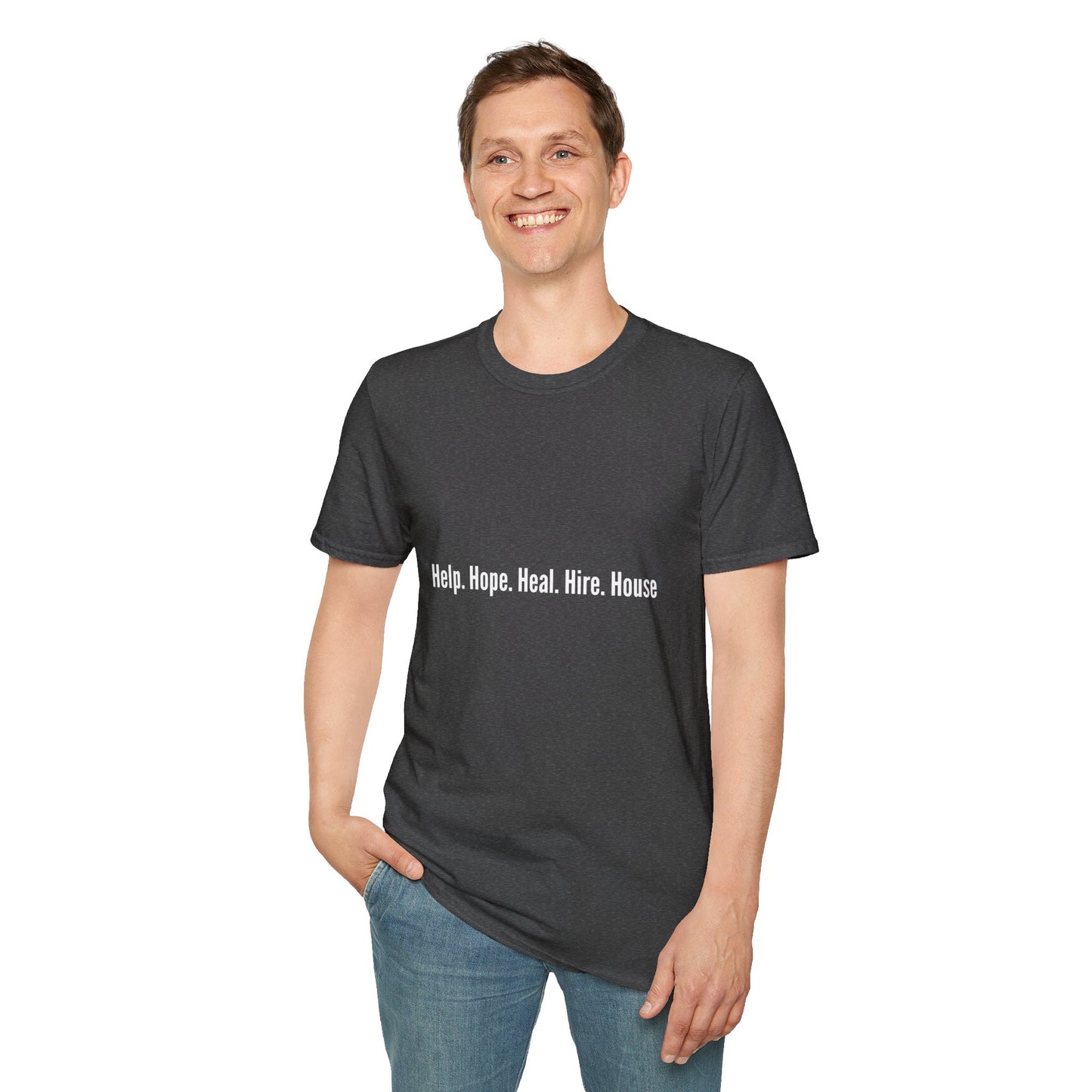 Empowering Message T-Shirt, Motivational Tee, Casual Wear, Gift for Advocates, Everyday Comfortwear