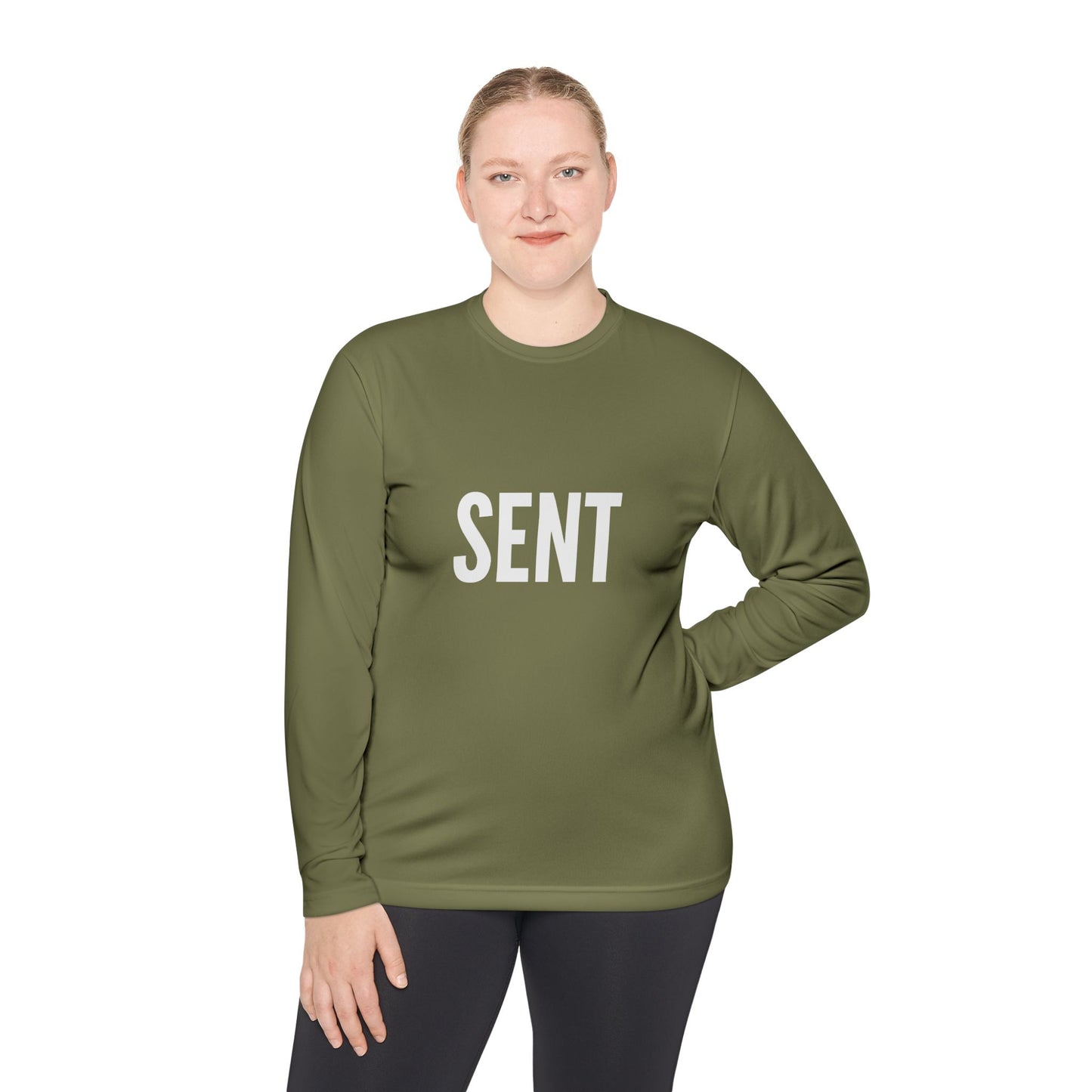 Sent Unisex Lightweight Long Sleeve Tee | Casual Wear for Everyday, Gift for Him/Her, Spring/Fall Fashion, Comfy Weekend Attire