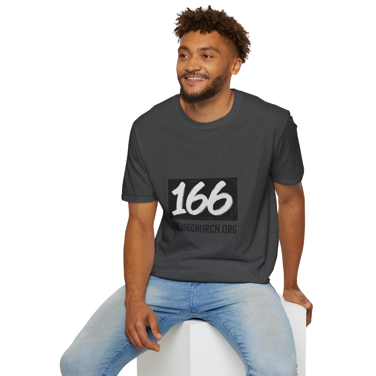 Church Community Unisex Softstyle T-Shirt, Religious Apparel, Spiritual Gift, Casual Look, Faith-Based Clothing
