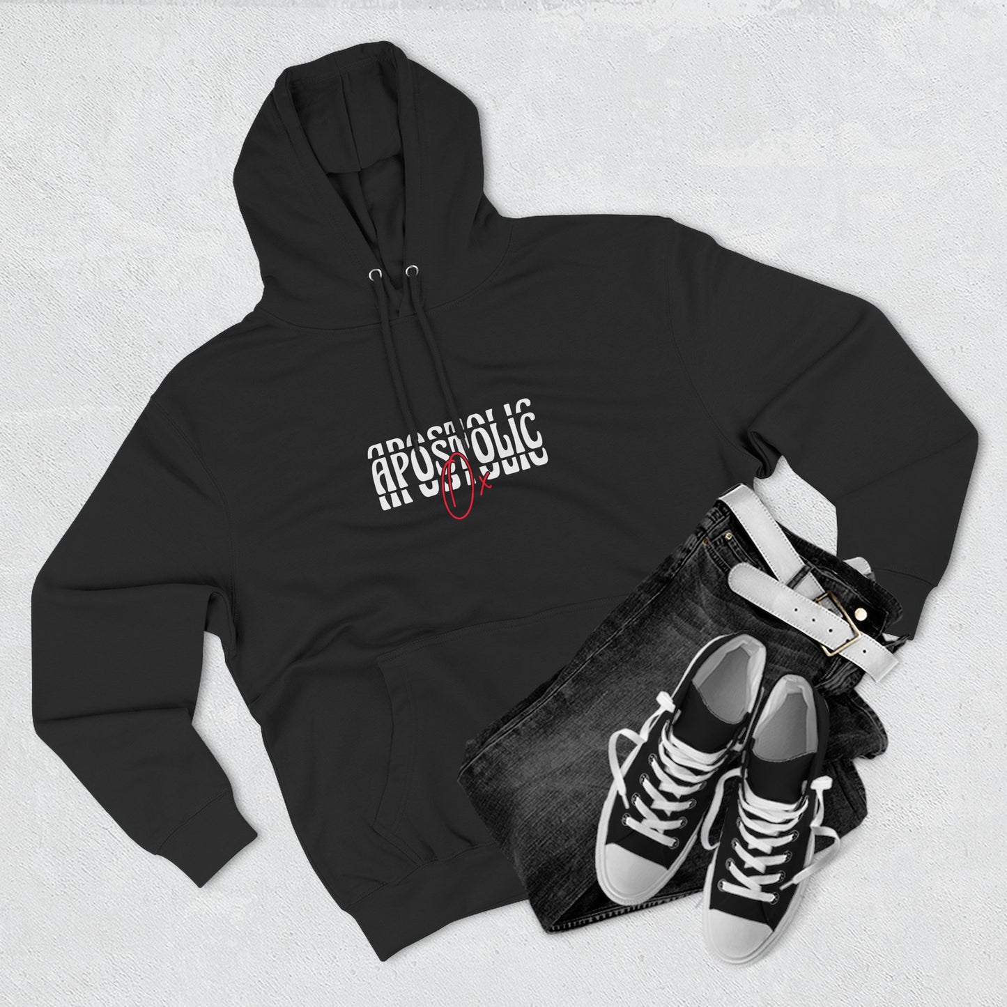 Cozy Three-Panel Fleece Hoodie for Comfort Lovers, Stylish Pullover, Perfect Gift for Birthdays, Casual Wear, Winter Apparel