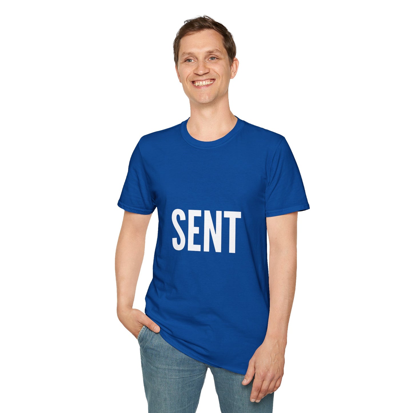 Sent - Unisex T-Shirt - Casual, Funny Gift, Minimalist Fashion, Birthday Present, Everyday Wear, Graphic Tee