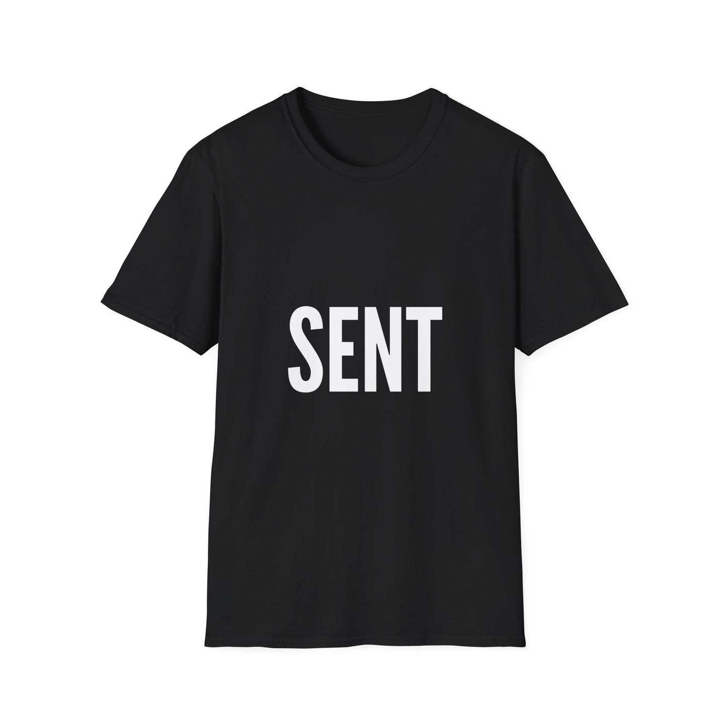 Sent - Unisex T-Shirt - Casual, Funny Gift, Minimalist Fashion, Birthday Present, Everyday Wear, Graphic Tee