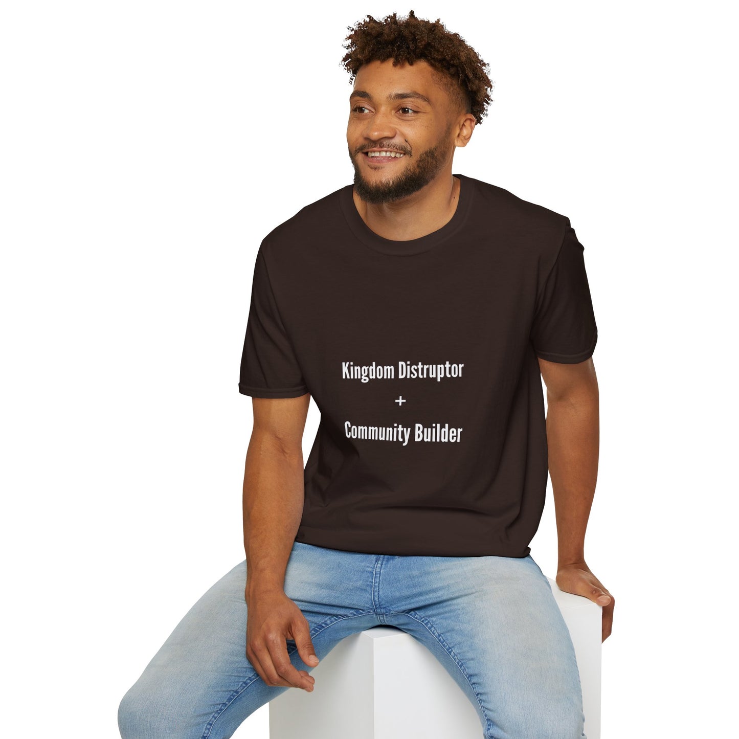 Kingdom Disruptor, Community Builder Tee - Empowering Unisex T-Shirt, Motivational Shirt, Gift for Activists, Everyday Wear