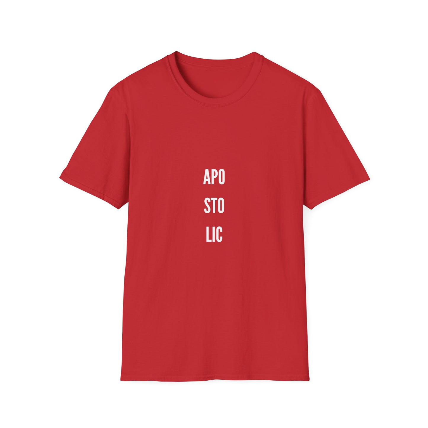 Unisex Statement T-Shirt: Apostolic Vibes, Casual Wear, Gift for Teens, Church Events, Everyday Comfort