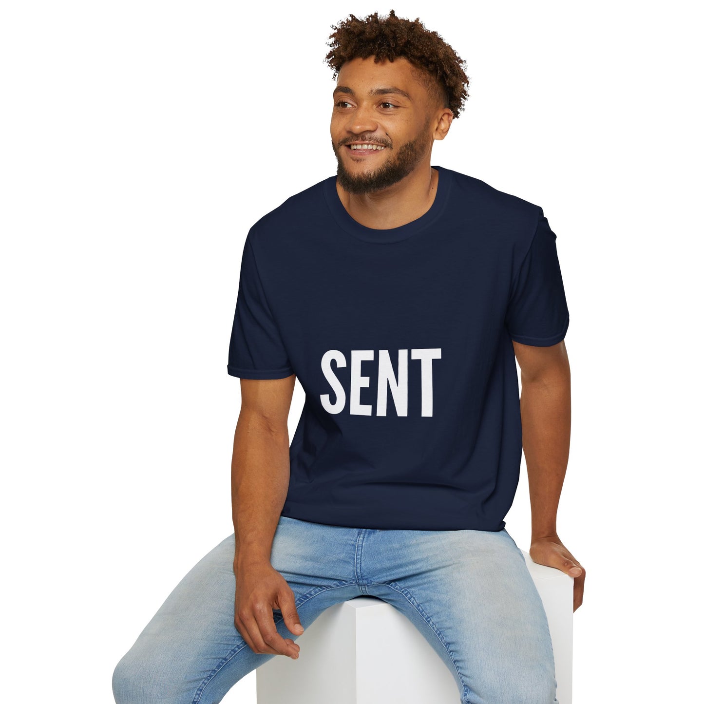 Sent - Unisex T-Shirt - Casual, Funny Gift, Minimalist Fashion, Birthday Present, Everyday Wear, Graphic Tee