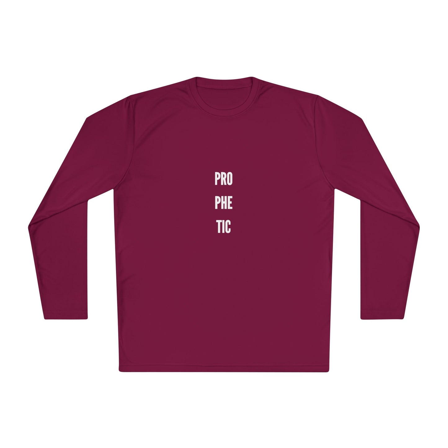 Prophetic- Unisex Lightweight Long Sleeve Tee - Protective Vibes, Casual Wear, Gift for Him & Her, Perfect for Every Season, Eco-friendly Fashion