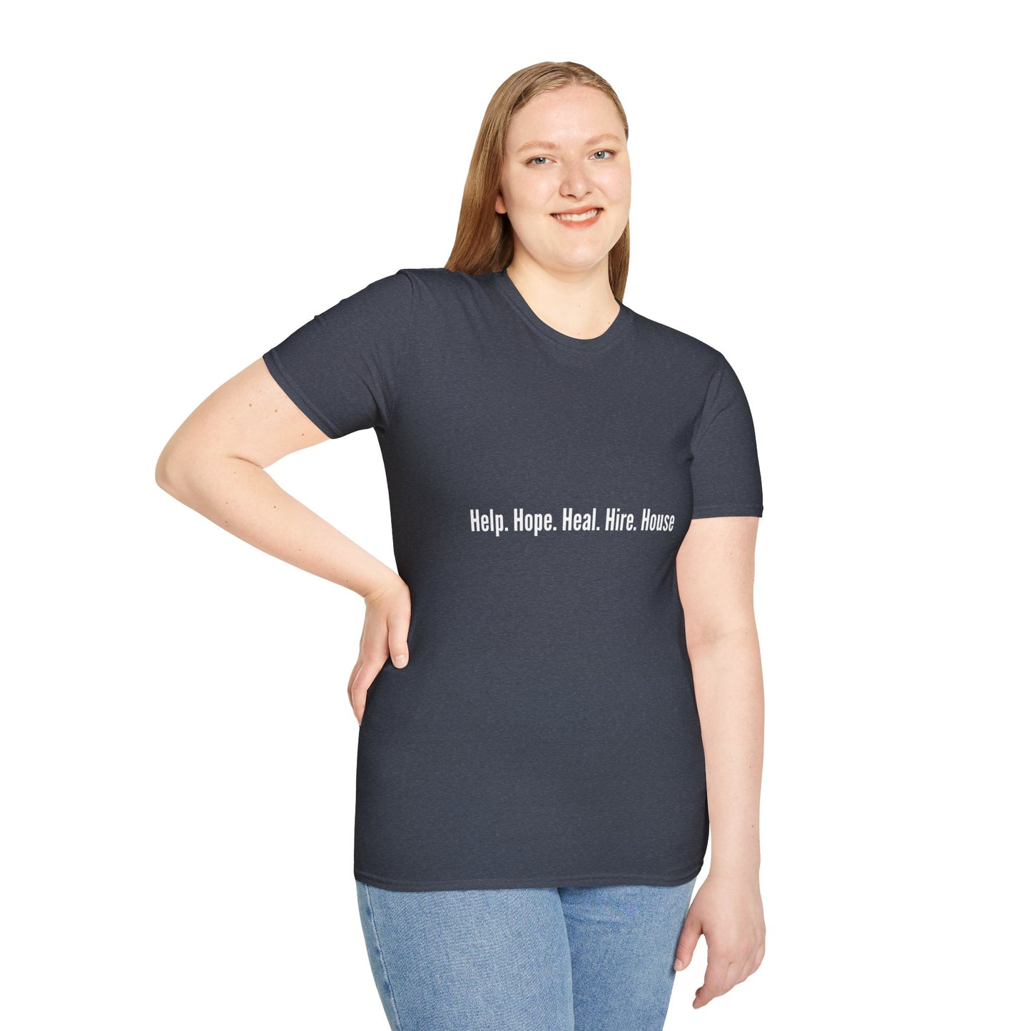 Empowering Message T-Shirt, Motivational Tee, Casual Wear, Gift for Advocates, Everyday Comfortwear