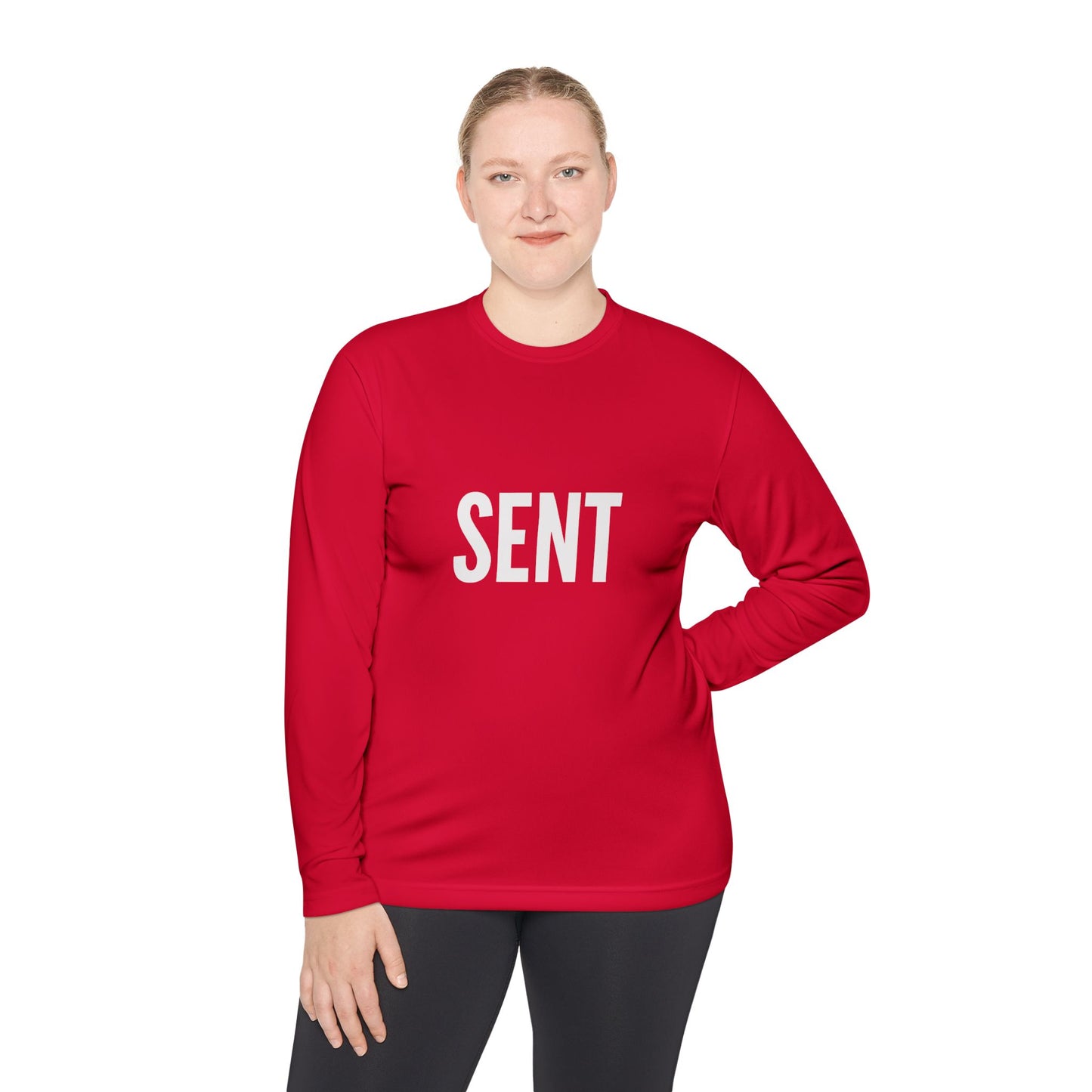 Sent Unisex Lightweight Long Sleeve Tee | Casual Wear for Everyday, Gift for Him/Her, Spring/Fall Fashion, Comfy Weekend Attire