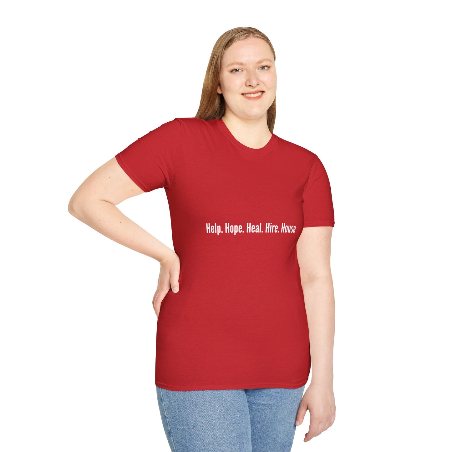 Empowering Message T-Shirt, Motivational Tee, Casual Wear, Gift for Advocates, Everyday Comfortwear