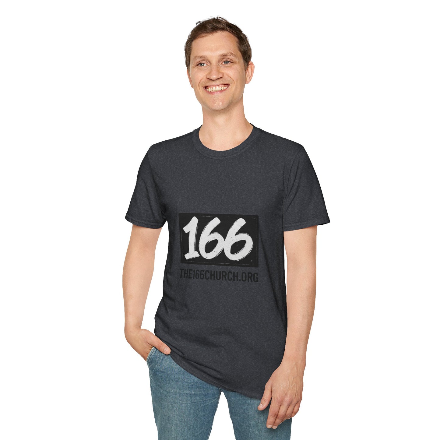 Church Community Unisex Softstyle T-Shirt, Religious Apparel, Spiritual Gift, Casual Look, Faith-Based Clothing