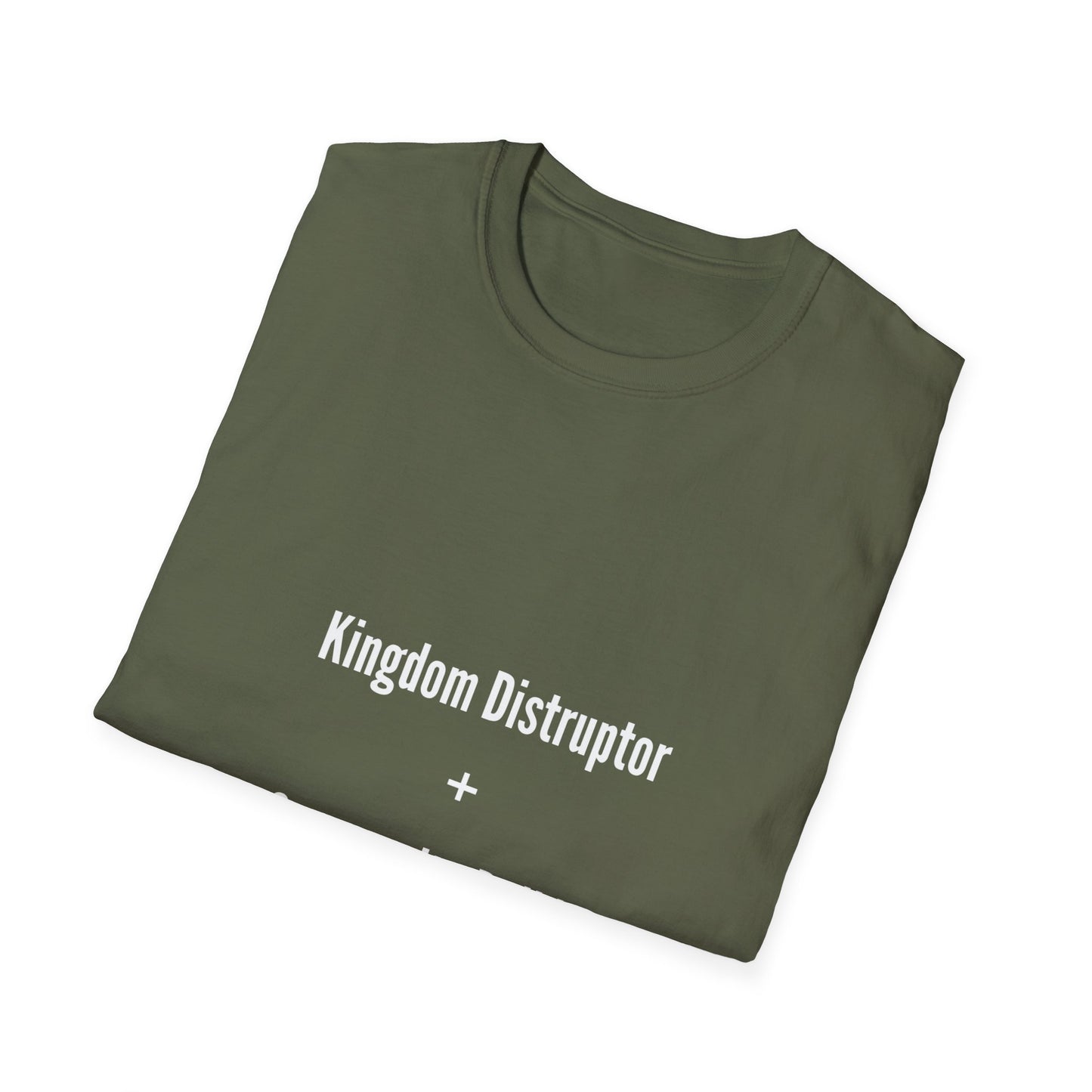 Kingdom Disruptor, Community Builder Tee - Empowering Unisex T-Shirt, Motivational Shirt, Gift for Activists, Everyday Wear