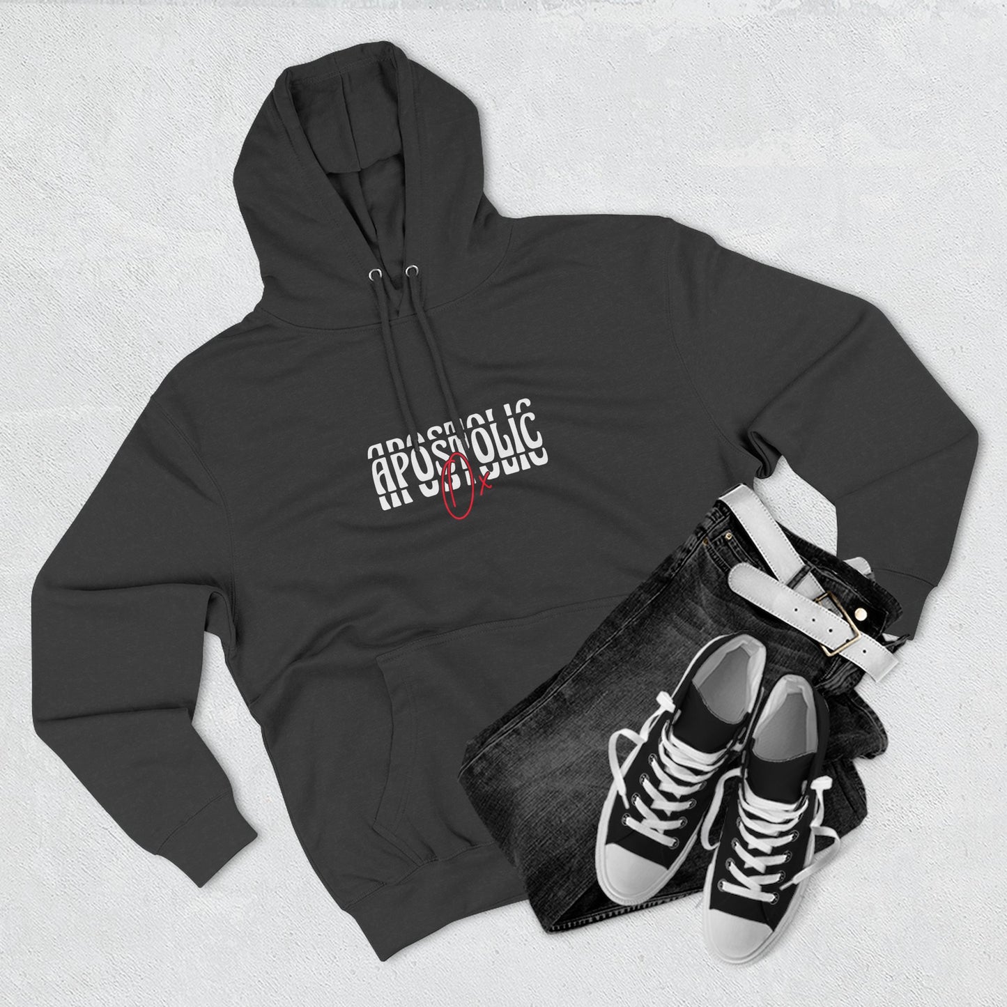 Cozy Three-Panel Fleece Hoodie for Comfort Lovers, Stylish Pullover, Perfect Gift for Birthdays, Casual Wear, Winter Apparel