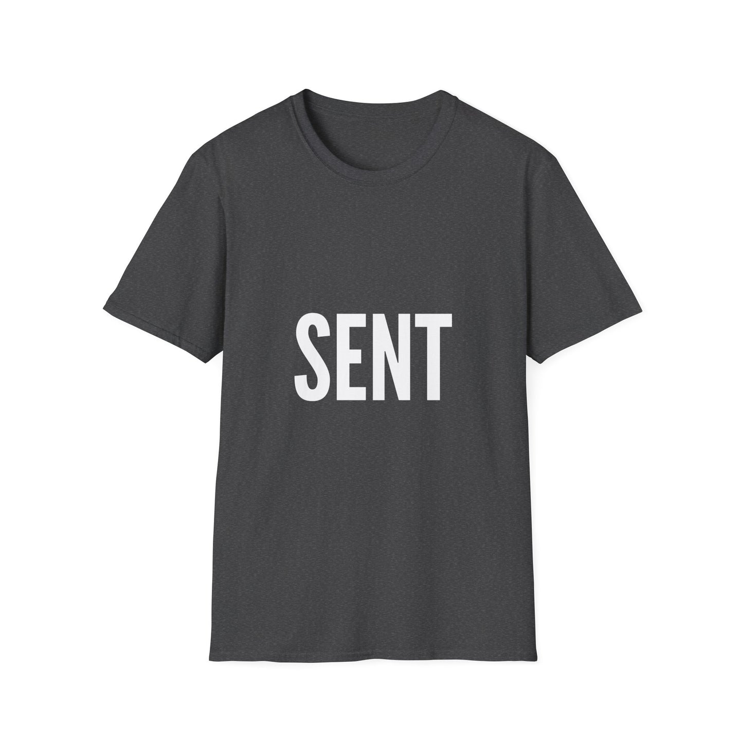 Sent - Unisex T-Shirt - Casual, Funny Gift, Minimalist Fashion, Birthday Present, Everyday Wear, Graphic Tee