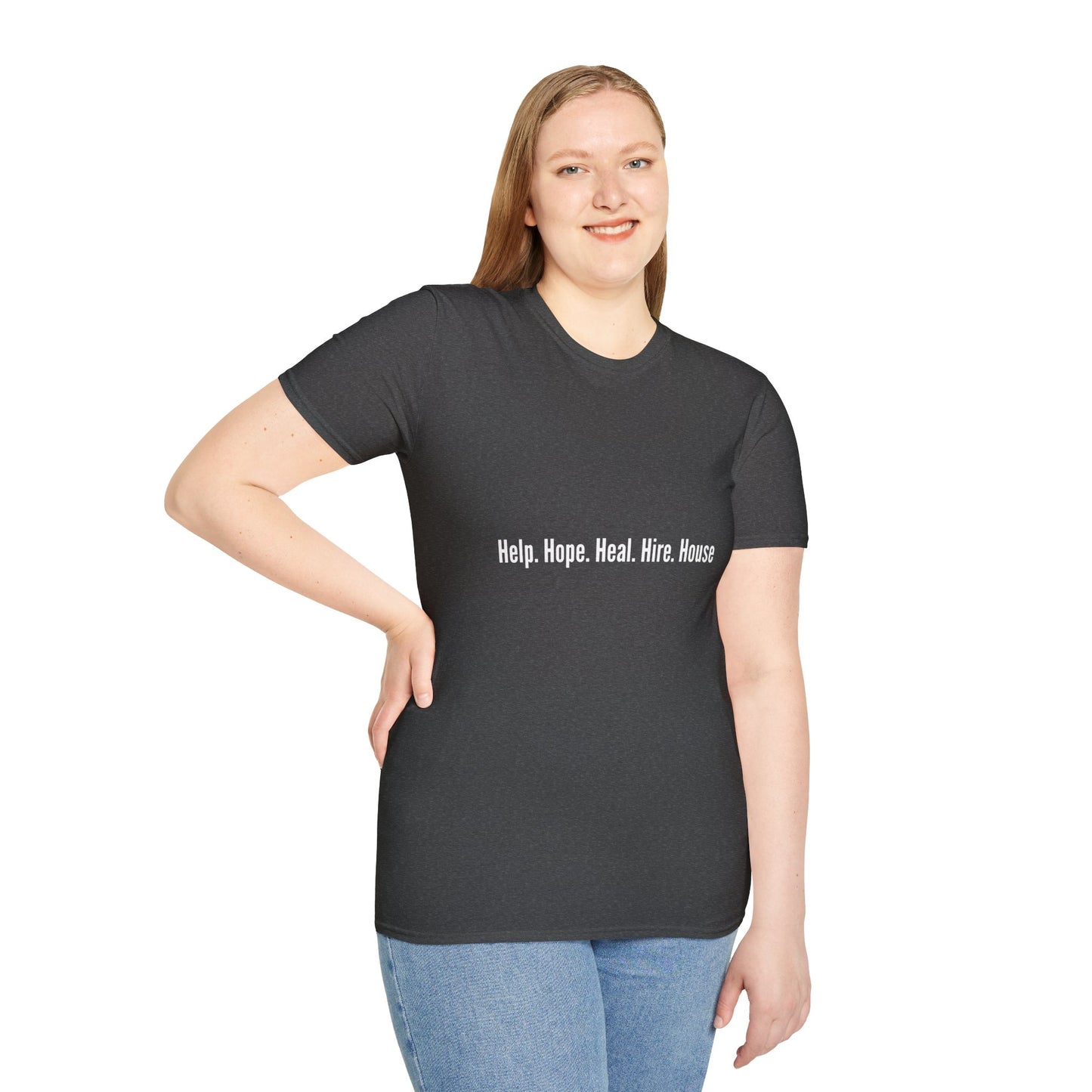 Empowering Message T-Shirt, Motivational Tee, Casual Wear, Gift for Advocates, Everyday Comfortwear