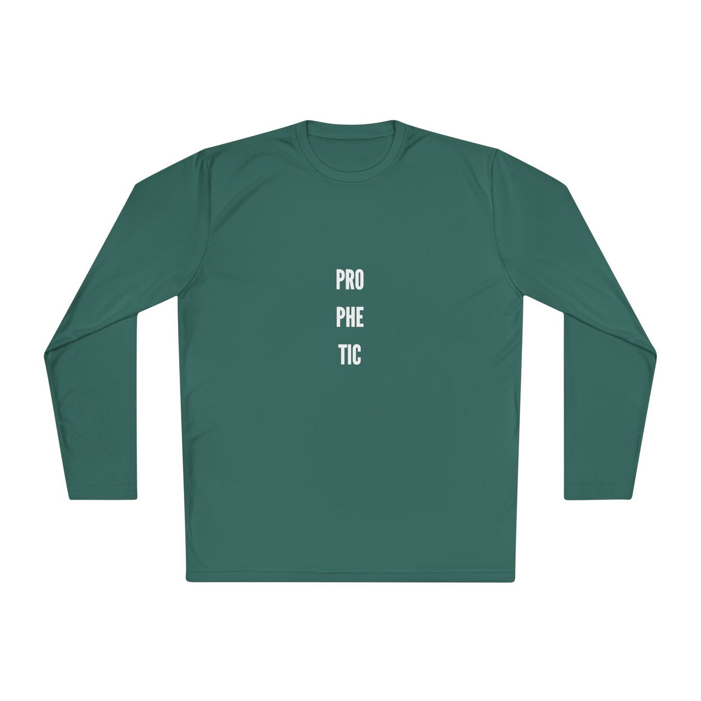 Prophetic- Unisex Lightweight Long Sleeve Tee - Protective Vibes, Casual Wear, Gift for Him & Her, Perfect for Every Season, Eco-friendly Fashion