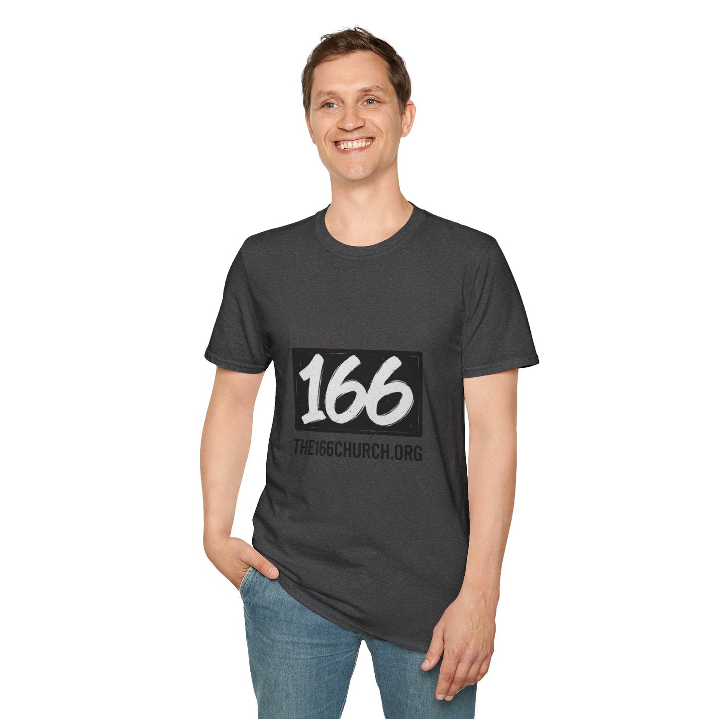 Church Community Unisex Softstyle T-Shirt, Religious Apparel, Spiritual Gift, Casual Look, Faith-Based Clothing