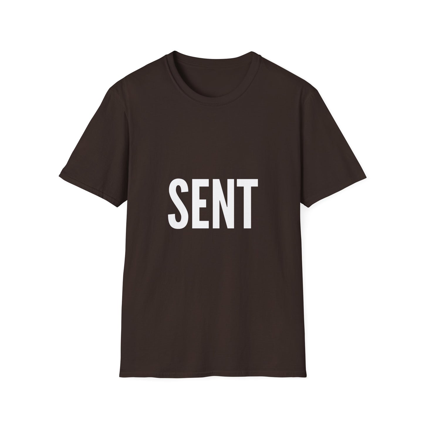Sent - Unisex T-Shirt - Casual, Funny Gift, Minimalist Fashion, Birthday Present, Everyday Wear, Graphic Tee