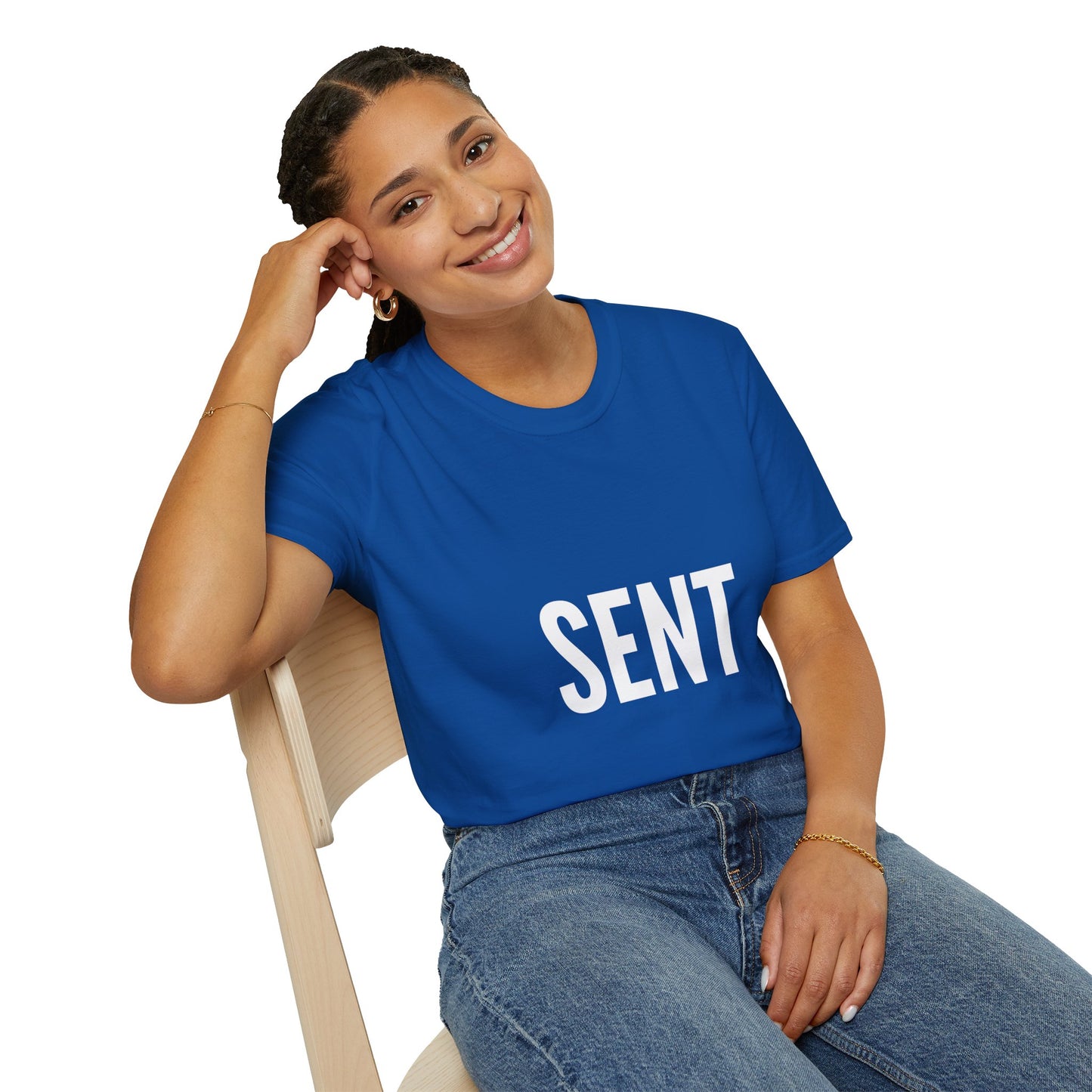 Sent - Unisex T-Shirt - Casual, Funny Gift, Minimalist Fashion, Birthday Present, Everyday Wear, Graphic Tee