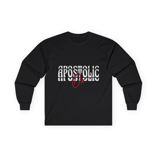 Apostolic Unisex Long Sleeve Tee for Everyday Wear, Perfect Gift for Friends, Spiritual Gatherings, Christian Events, and Casual Outings