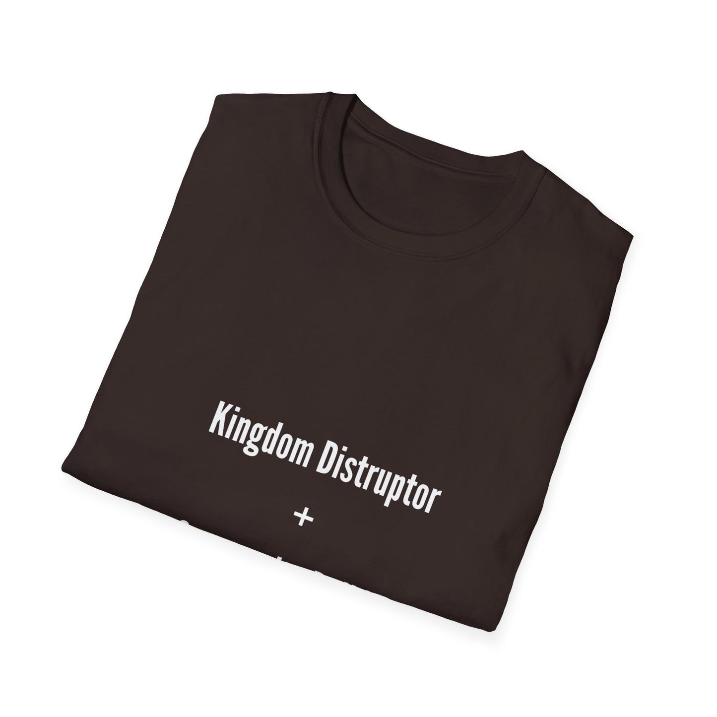 Kingdom Disruptor, Community Builder Tee - Empowering Unisex T-Shirt, Motivational Shirt, Gift for Activists, Everyday Wear