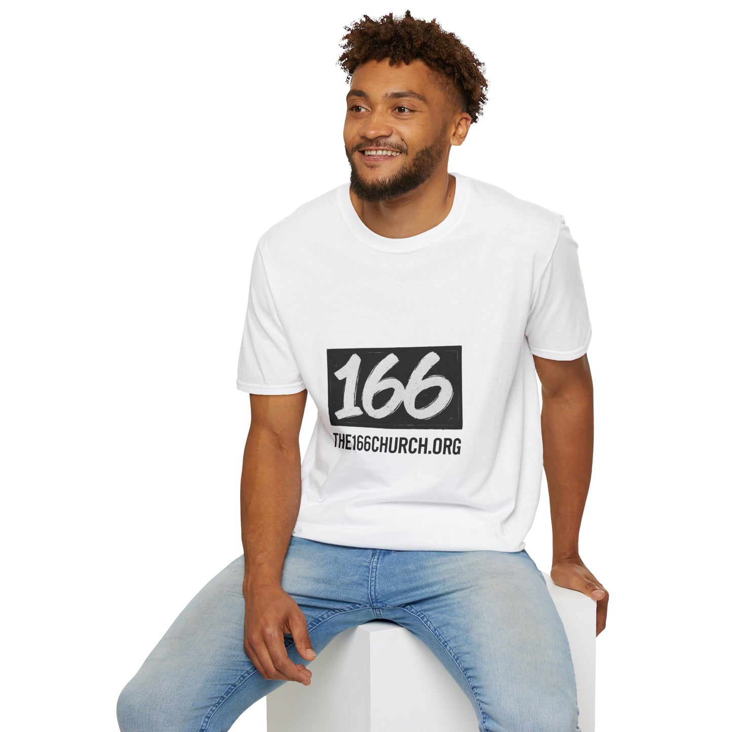 Church Community Unisex Softstyle T-Shirt, Religious Apparel, Spiritual Gift, Casual Look, Faith-Based Clothing