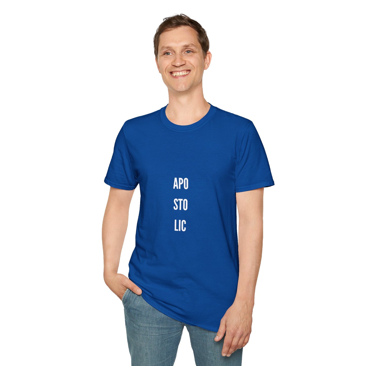 Unisex Statement T-Shirt: Apostolic Vibes, Casual Wear, Gift for Teens, Church Events, Everyday Comfort