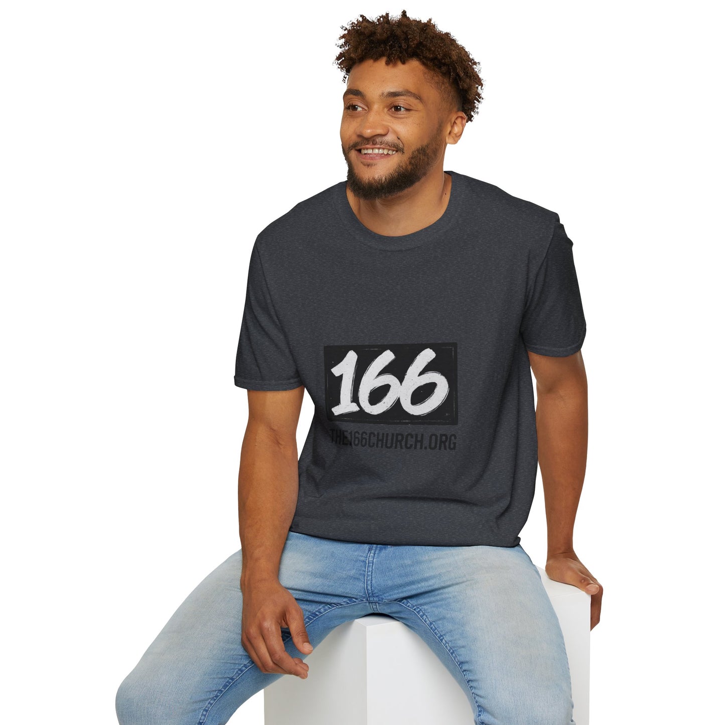 Church Community Unisex Softstyle T-Shirt, Religious Apparel, Spiritual Gift, Casual Look, Faith-Based Clothing