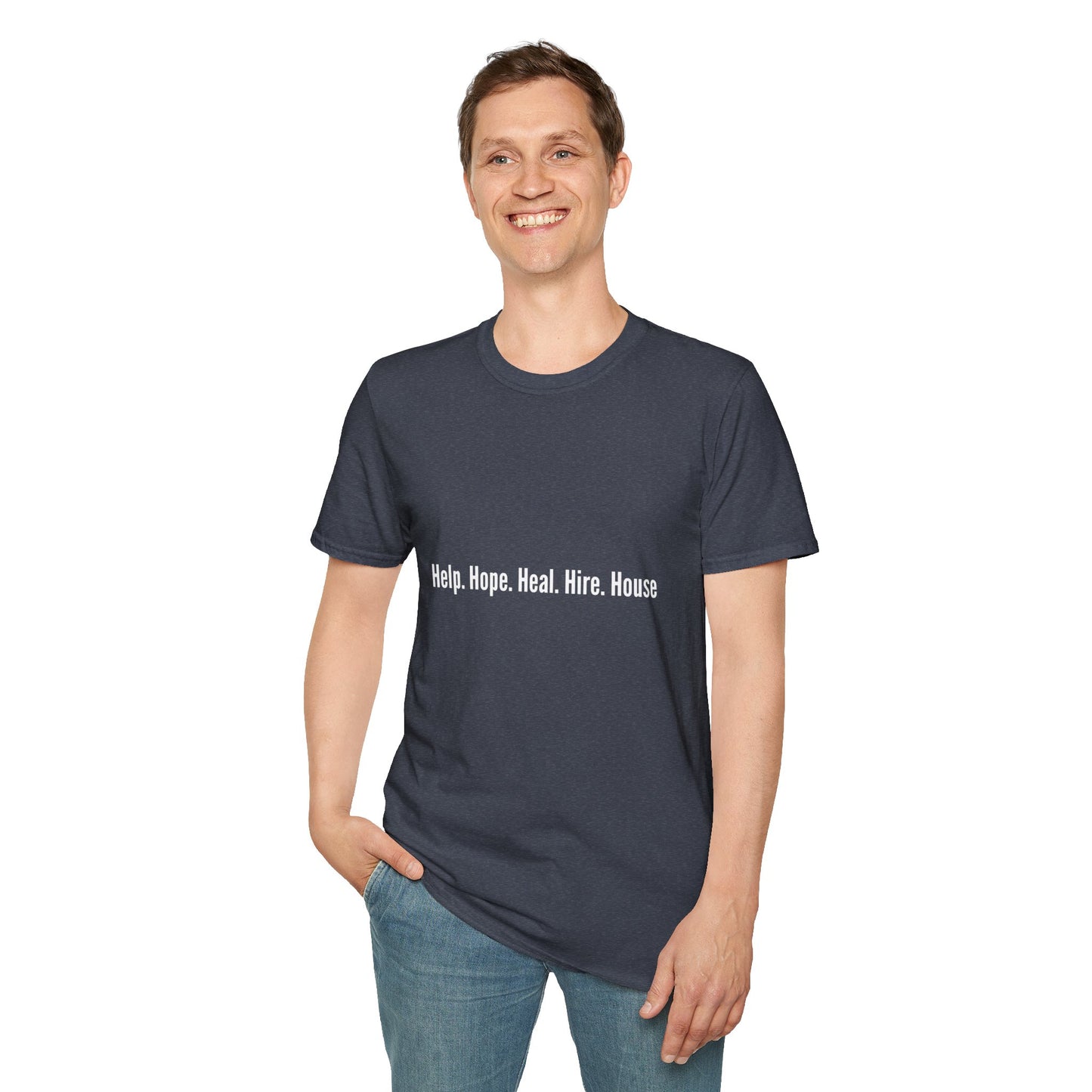 Empowering Message T-Shirt, Motivational Tee, Casual Wear, Gift for Advocates, Everyday Comfortwear