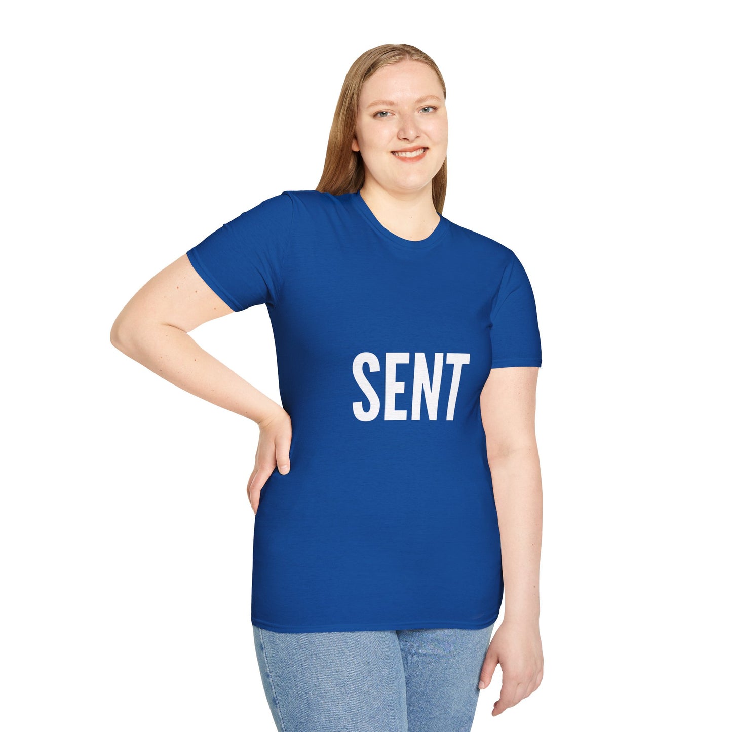 Sent - Unisex T-Shirt - Casual, Funny Gift, Minimalist Fashion, Birthday Present, Everyday Wear, Graphic Tee