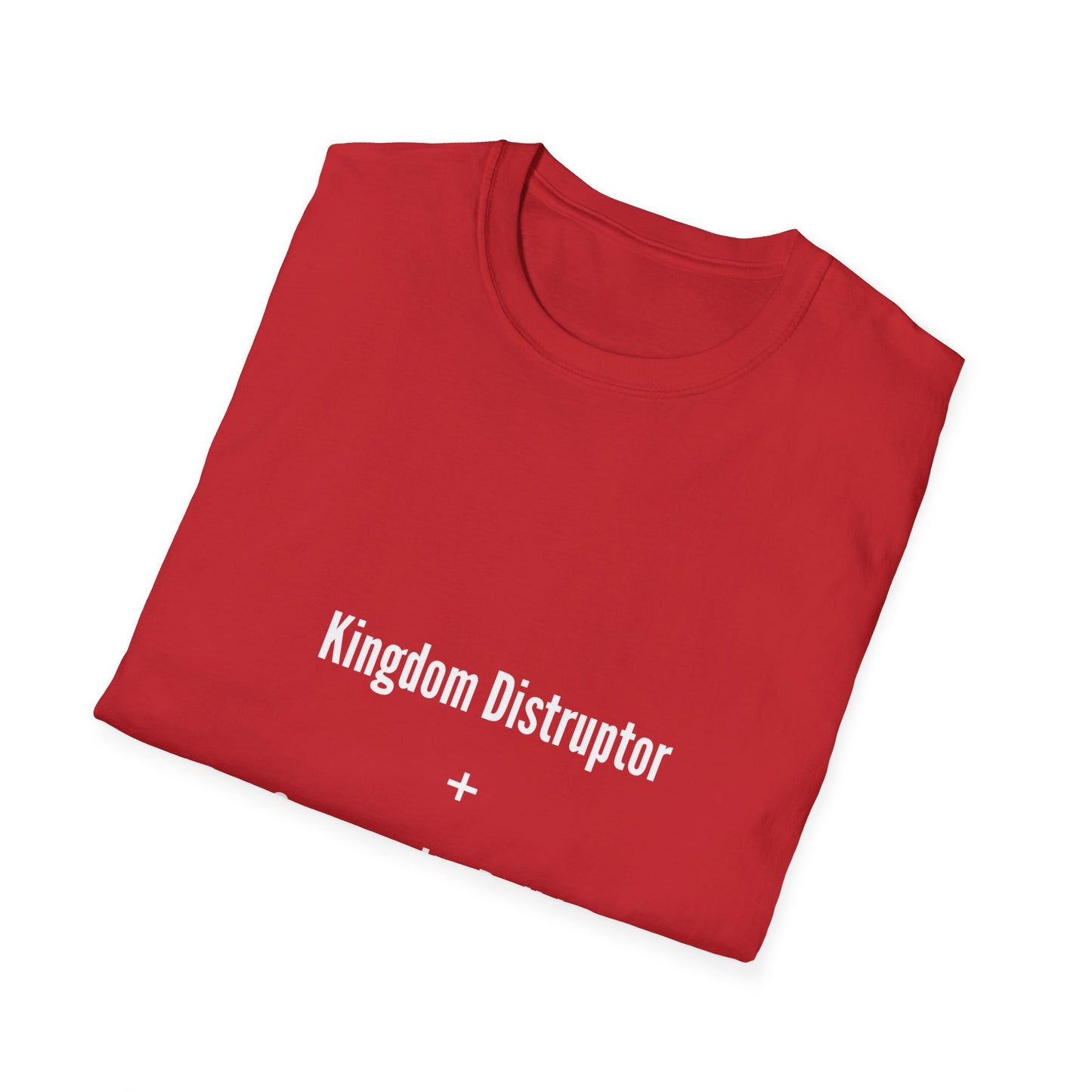 Kingdom Disruptor, Community Builder Tee - Empowering Unisex T-Shirt, Motivational Shirt, Gift for Activists, Everyday Wear