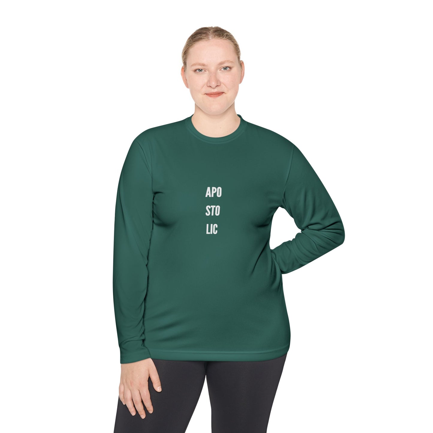 Unisex Lightweight Long Sleeve Tee with Trendy Text, Casual Top, Everyday Wear, Gift for Friends, Perfect for Layering