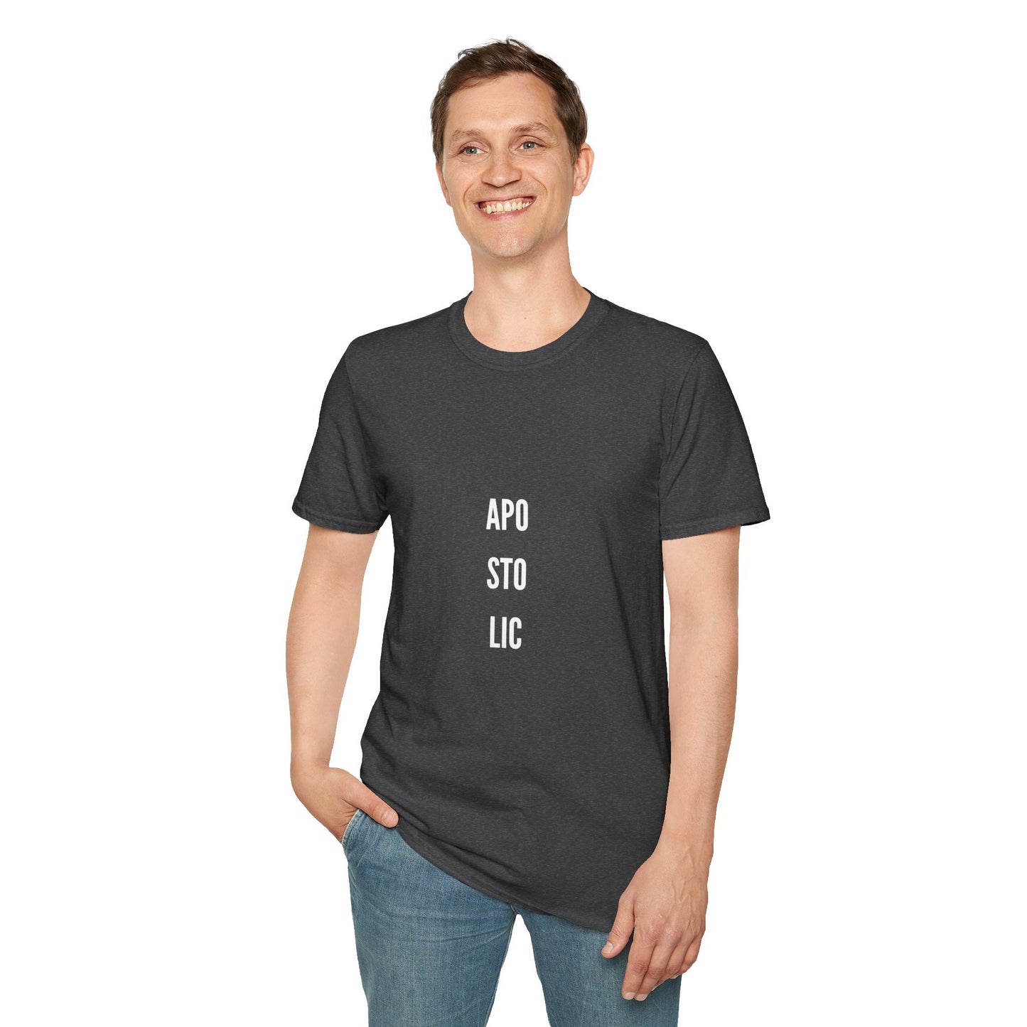 Unisex Statement T-Shirt: Apostolic Vibes, Casual Wear, Gift for Teens, Church Events, Everyday Comfort