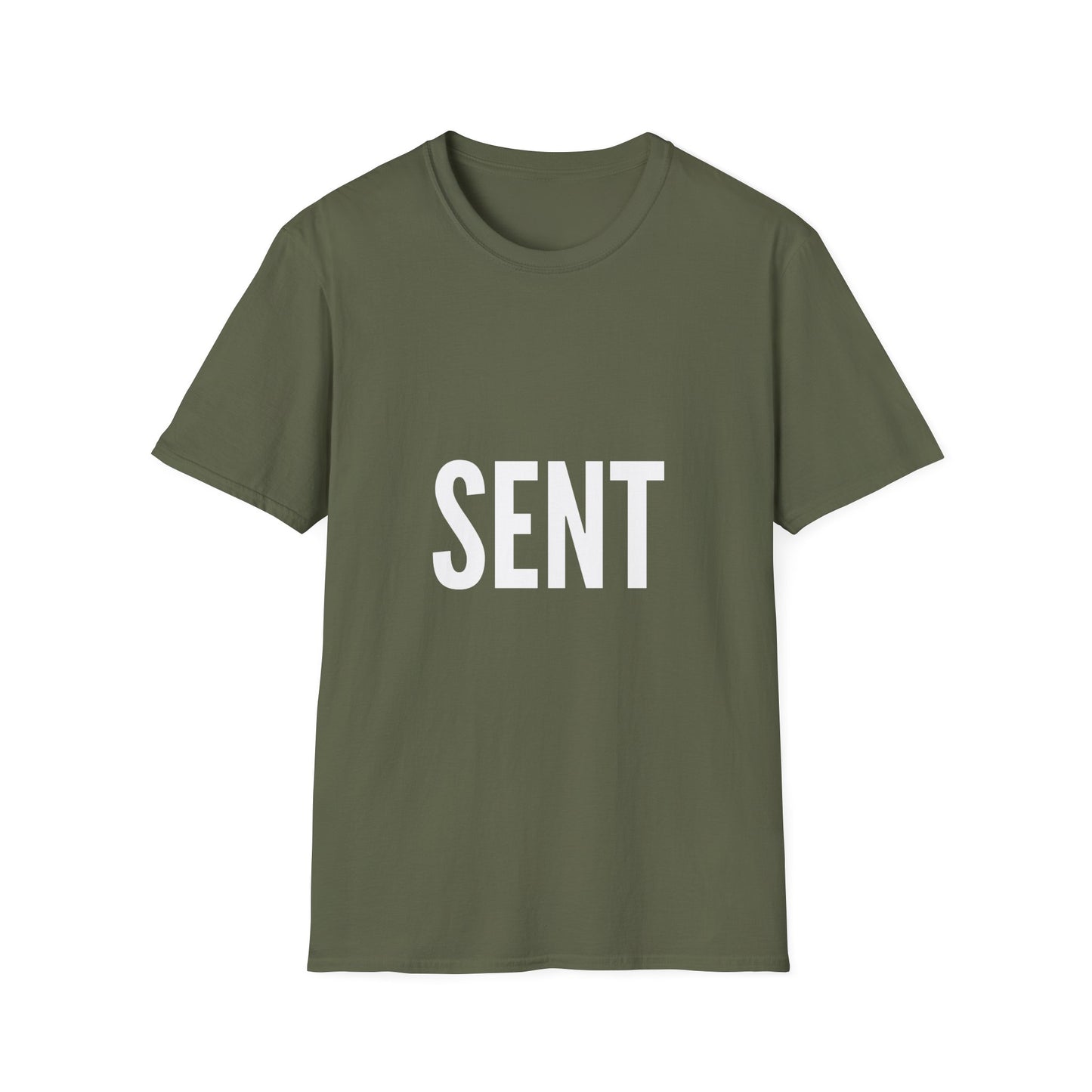 Sent - Unisex T-Shirt - Casual, Funny Gift, Minimalist Fashion, Birthday Present, Everyday Wear, Graphic Tee
