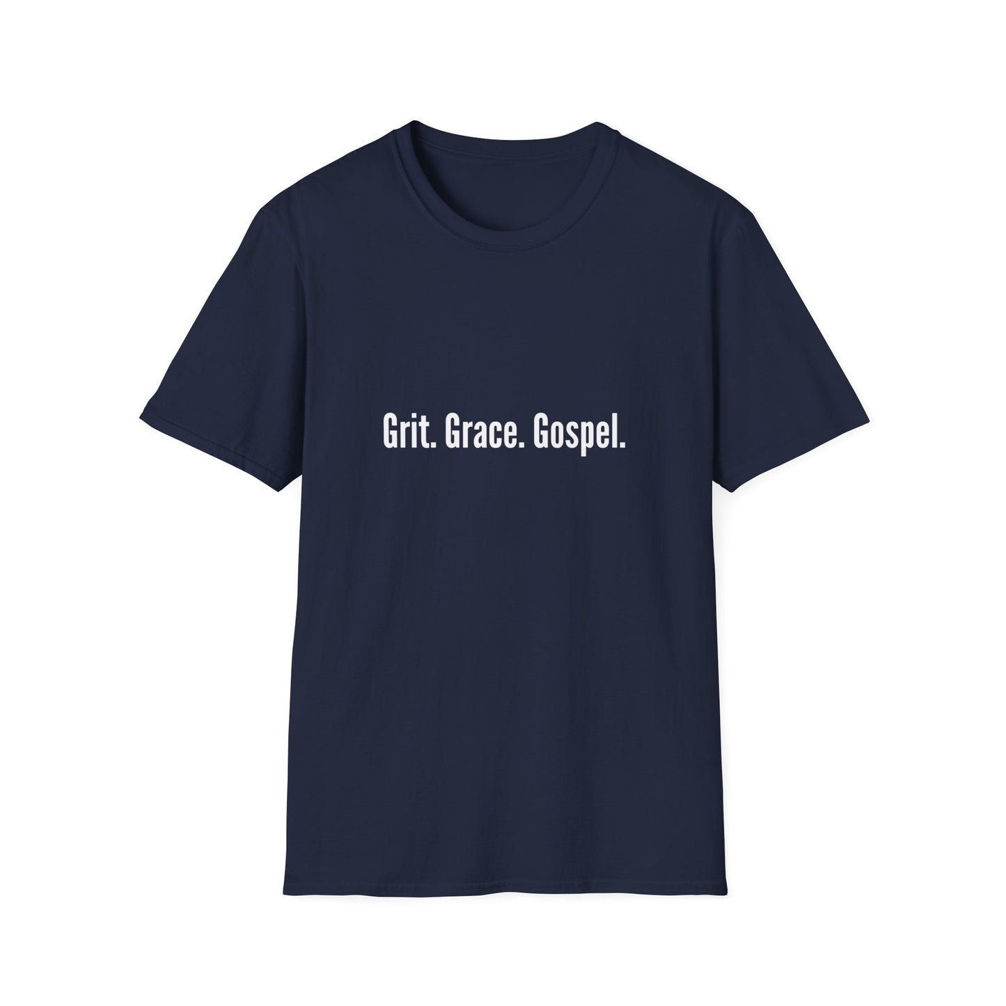Grit. Grace. Gospel. Unisex Softstyle T-Shirt - Inspirational Tee for Everyday Wear, Faith-Based Gift, Casual Style, Comfortable Top, [...]