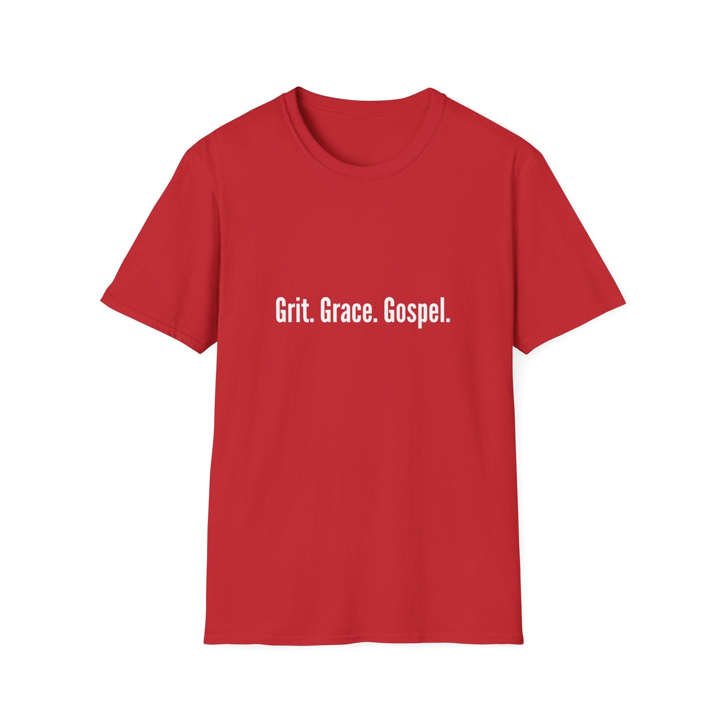 Grit. Grace. Gospel. Unisex Softstyle T-Shirt - Inspirational Tee for Everyday Wear, Faith-Based Gift, Casual Style, Comfortable Top, [...]