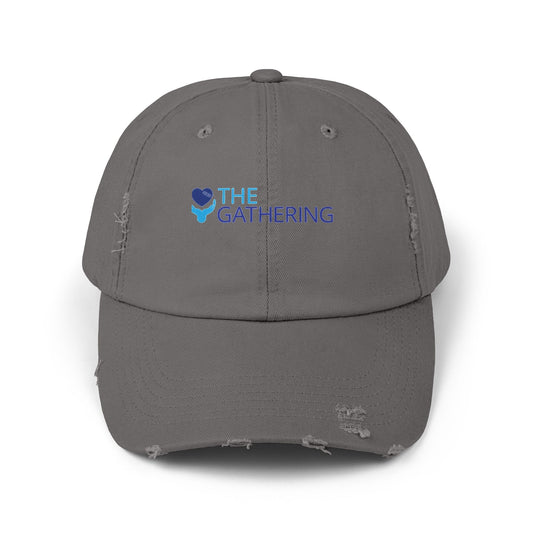 Unisex Distressed Cap with "The Gathering" – Casual Trendy Cap, Vintage Look Hat, Perfect for Outdoor Events, Gifts for Friends, [...]