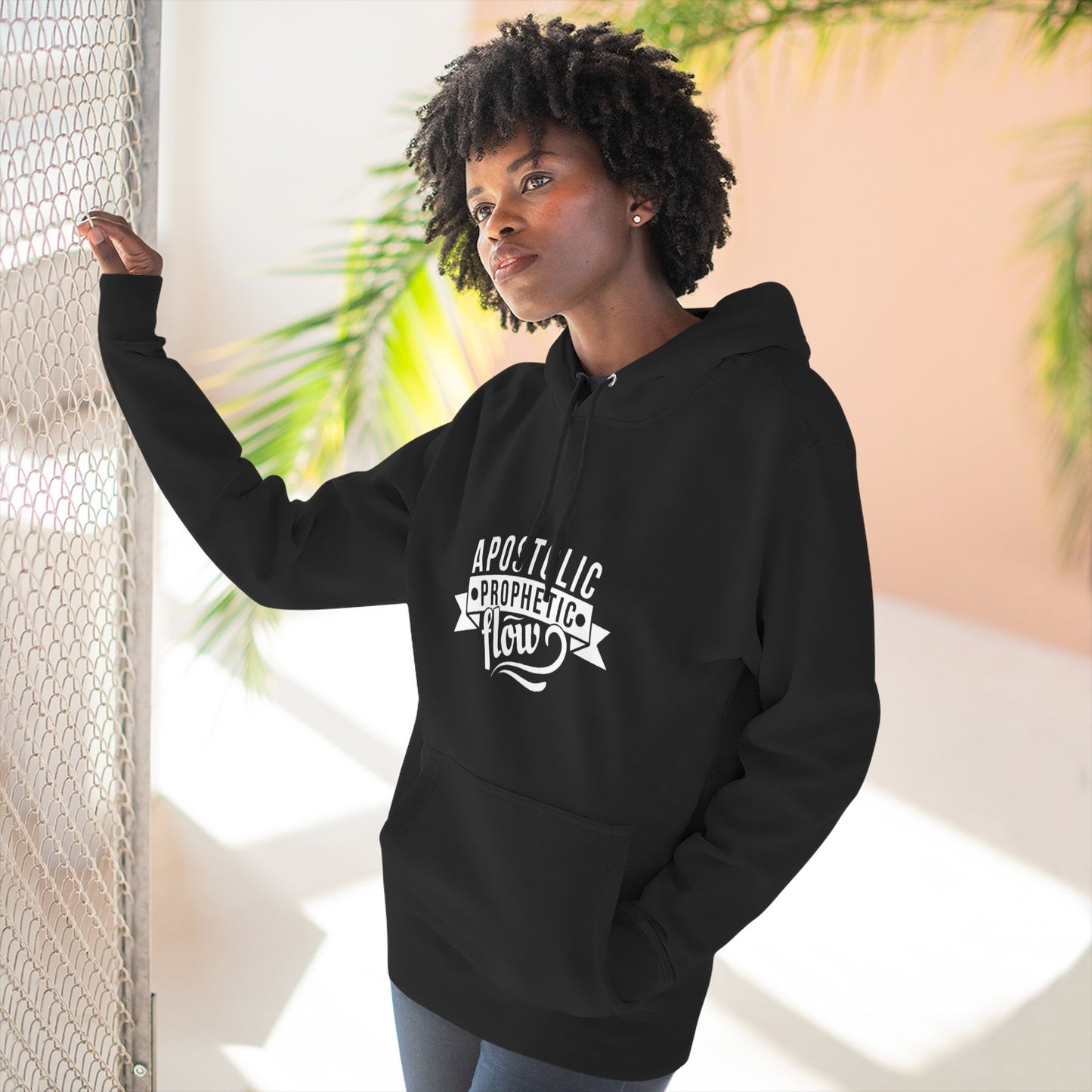 Apostolic Prophetic Flow Hoodie - Cozy Fleece Pullover, Gift for Christians, Spiritual Apparel, Casual Wear, Perfect for Church [...]