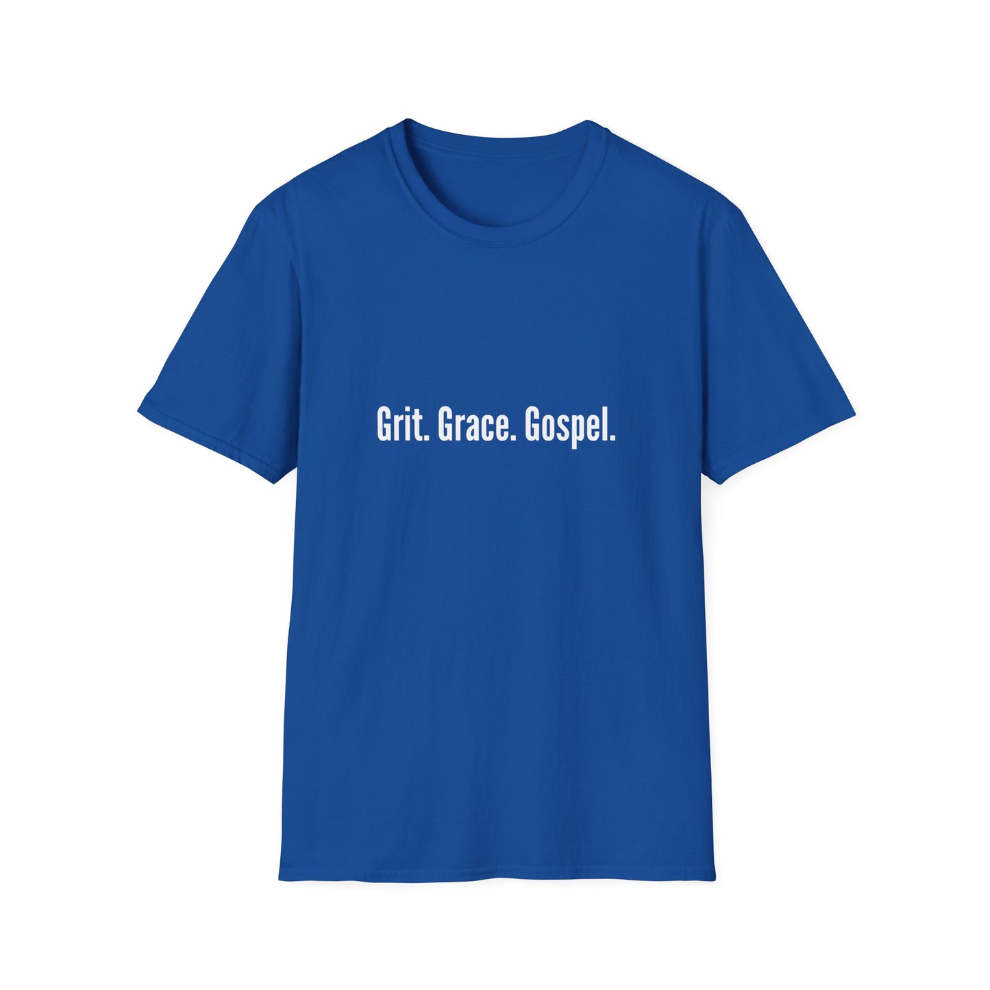 Grit. Grace. Gospel. Unisex Softstyle T-Shirt - Inspirational Tee for Everyday Wear, Faith-Based Gift, Casual Style, Comfortable Top, [...]