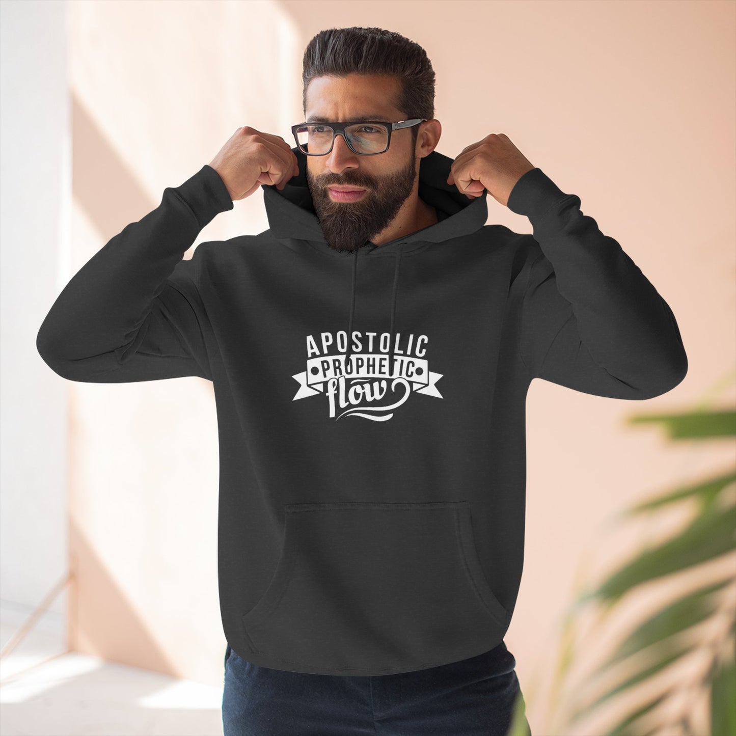 Apostolic Prophetic Flow Hoodie - Cozy Fleece Pullover, Gift for Christians, Spiritual Apparel, Casual Wear, Perfect for Church [...]