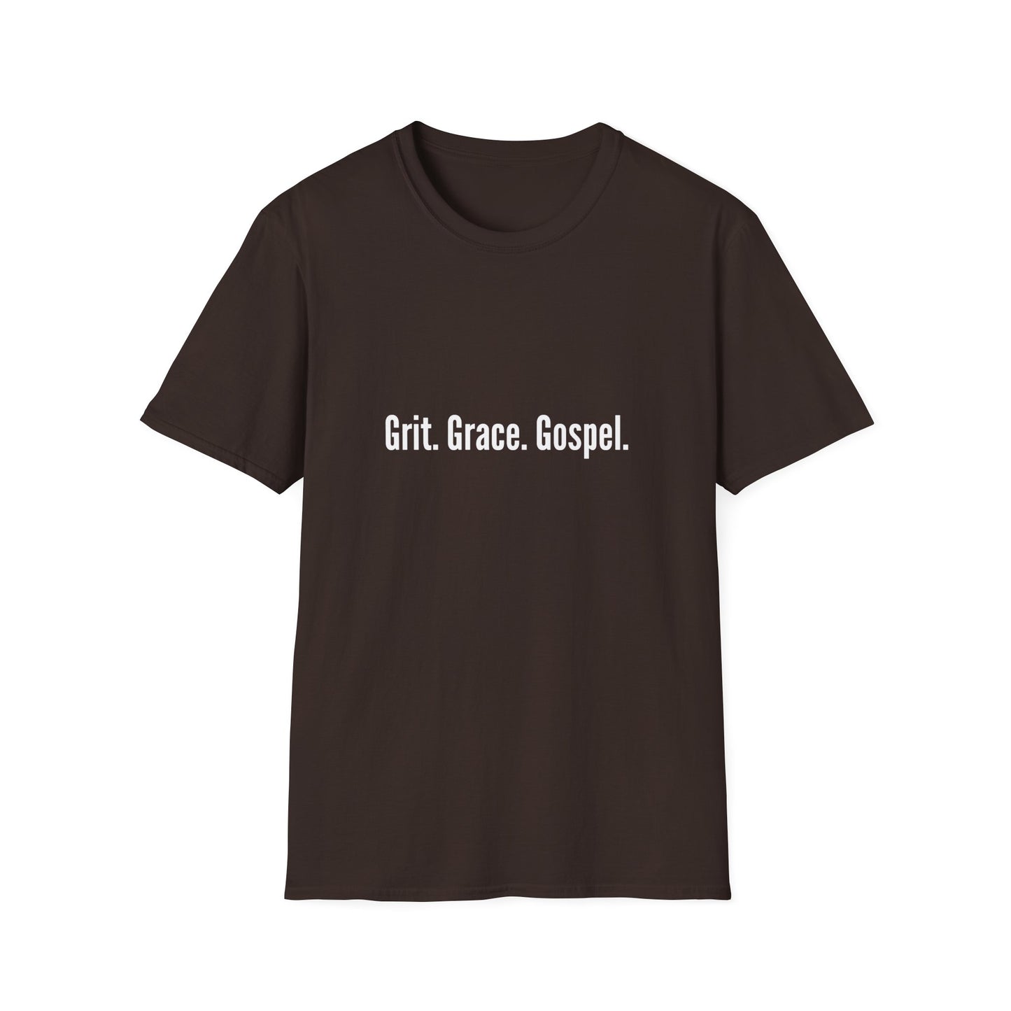 Grit. Grace. Gospel. Unisex Softstyle T-Shirt - Inspirational Tee for Everyday Wear, Faith-Based Gift, Casual Style, Comfortable Top, [...]