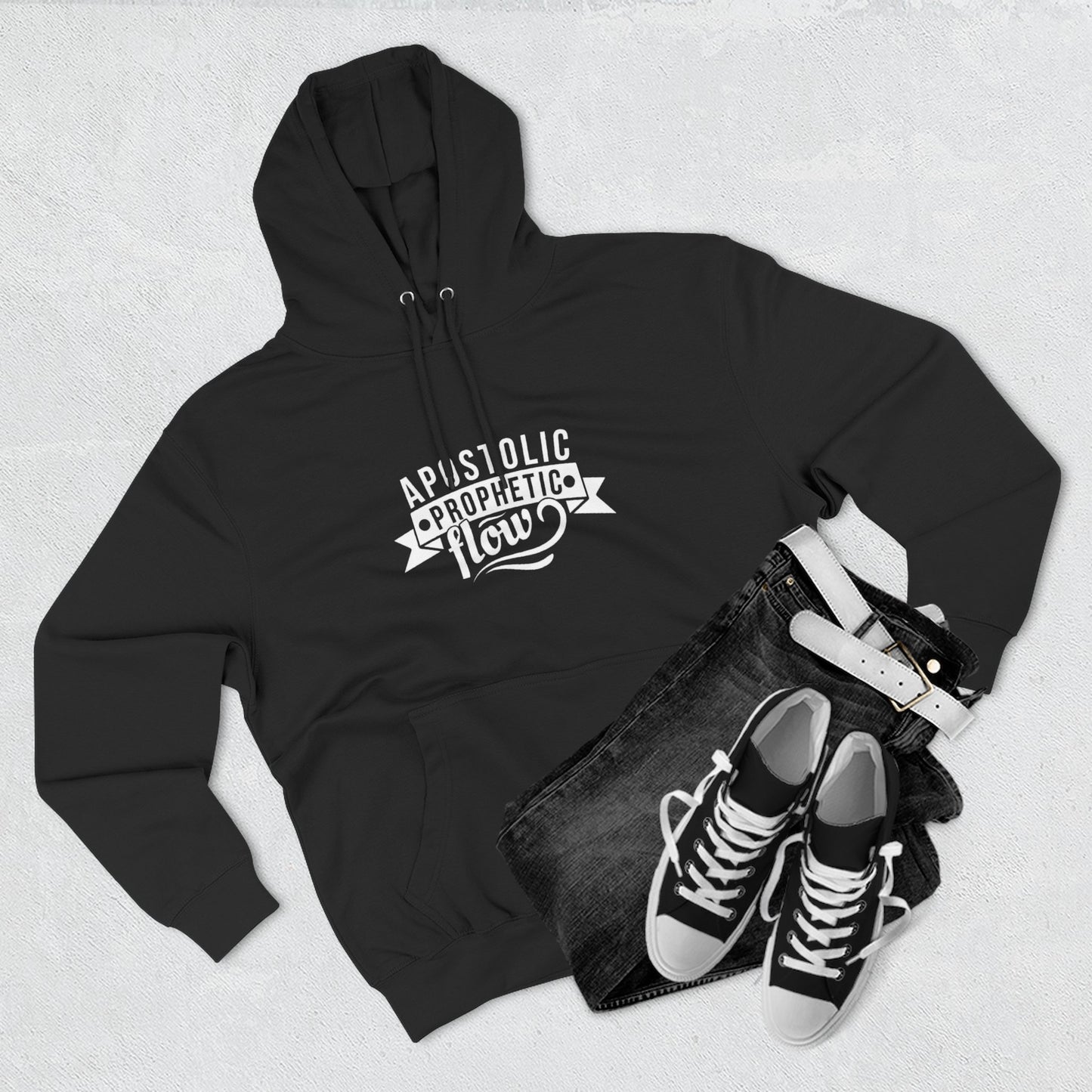 Apostolic Prophetic Flow Hoodie - Cozy Fleece Pullover, Gift for Christians, Spiritual Apparel, Casual Wear, Perfect for Church [...]